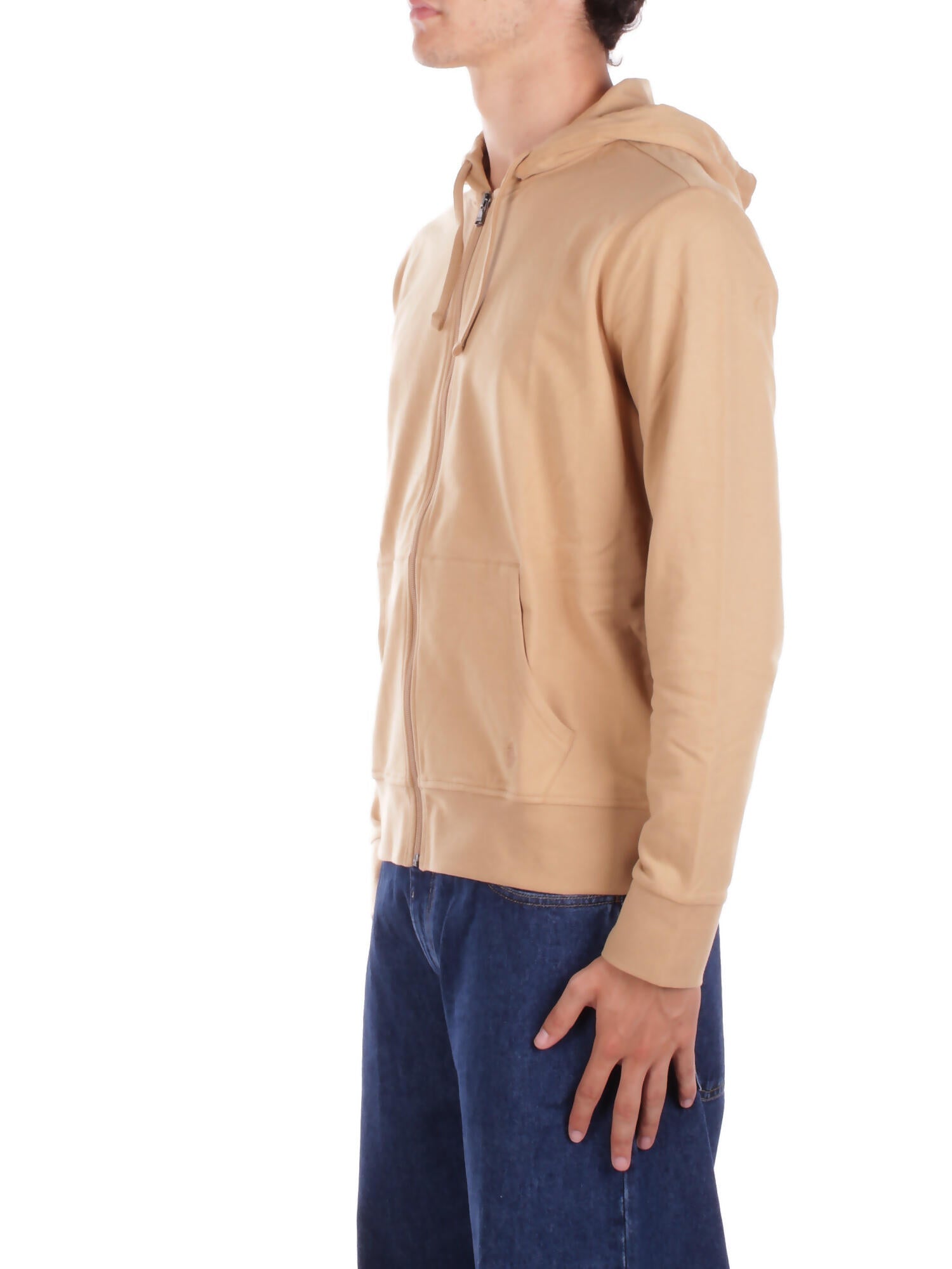 RALPH LAUREN Uomo Felpa 714962527 008 Hoodie lounge top Cammello