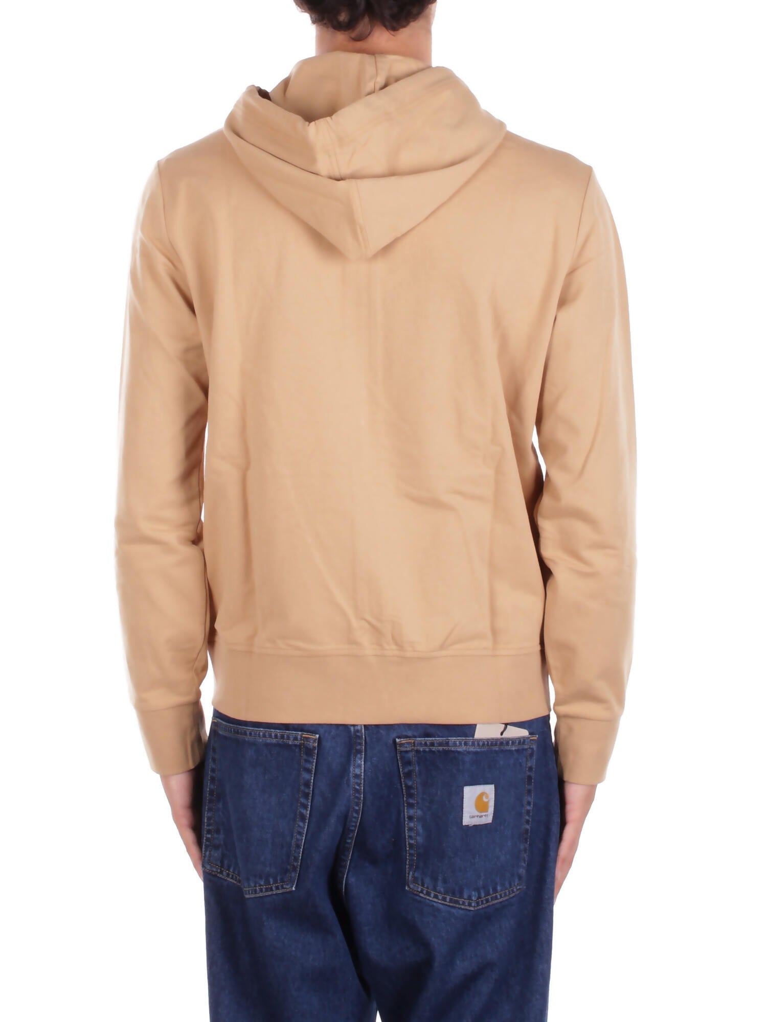RALPH LAUREN Uomo Felpa 714962527 008 Hoodie lounge top Cammello