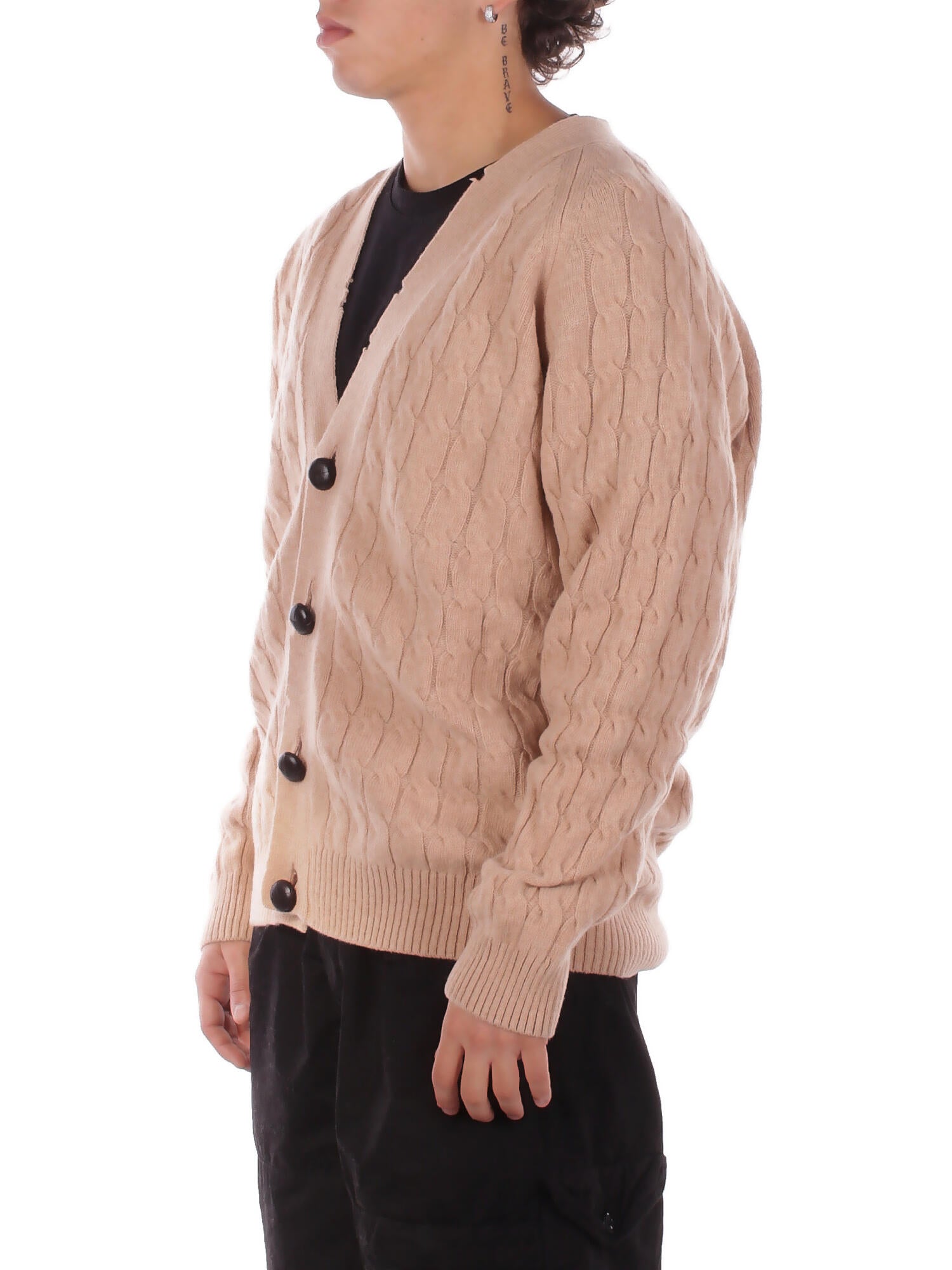 AMARANTO Uomo Maglia B9F0095 FU06M Knitwear Beige