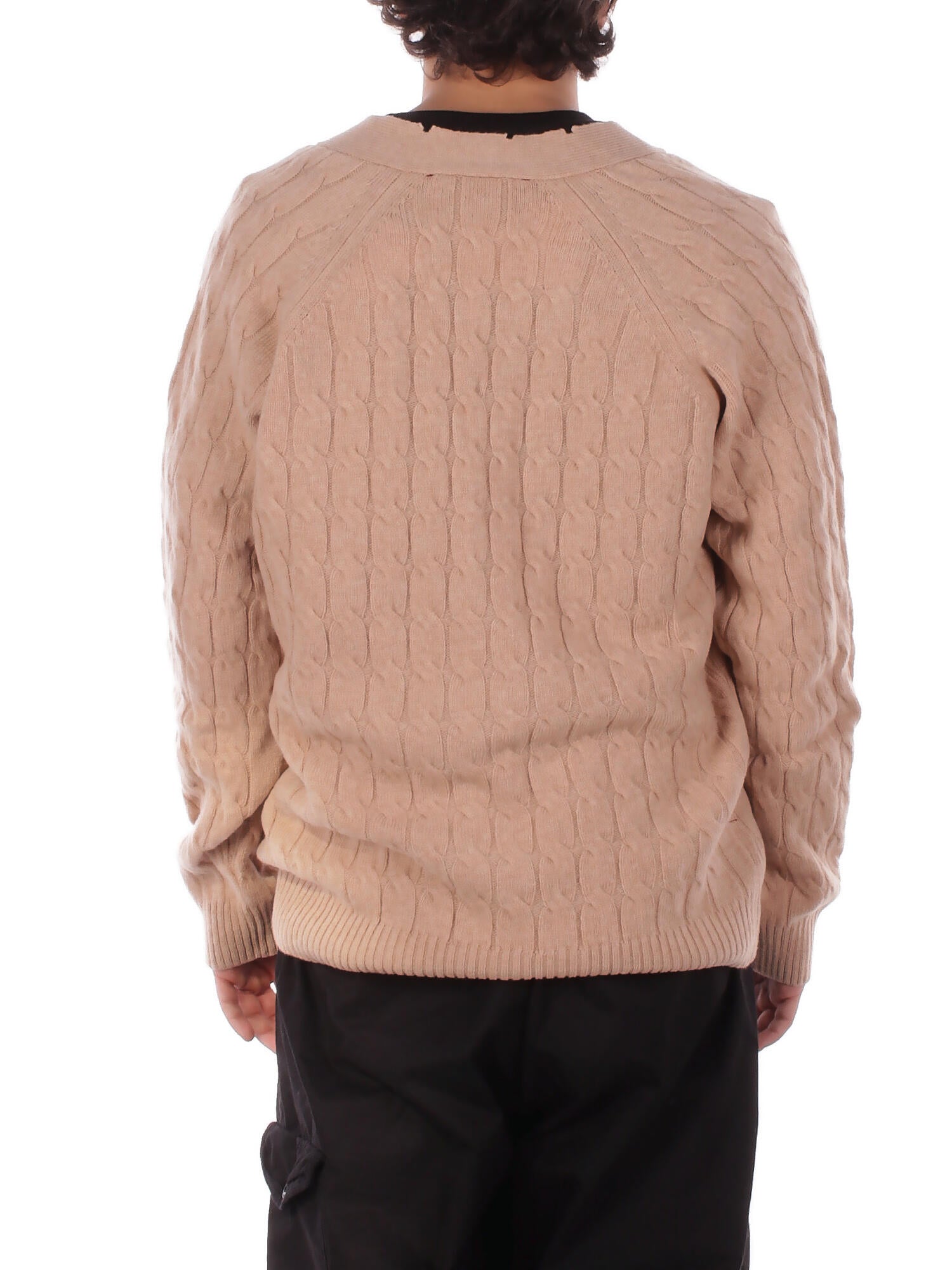 AMARANTO Uomo Maglia B9F0095 FU06M Knitwear Beige