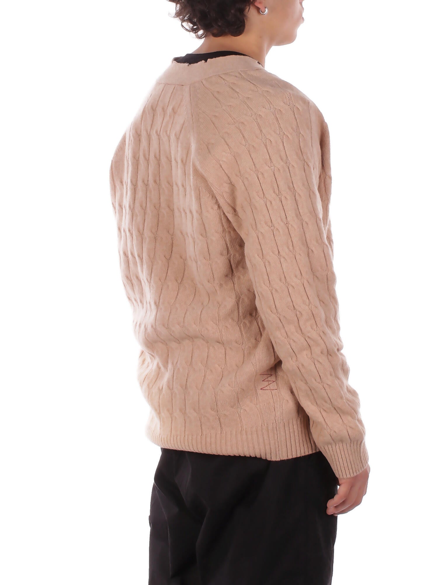 AMARANTO Uomo Maglia B9F0095 FU06M Knitwear Beige