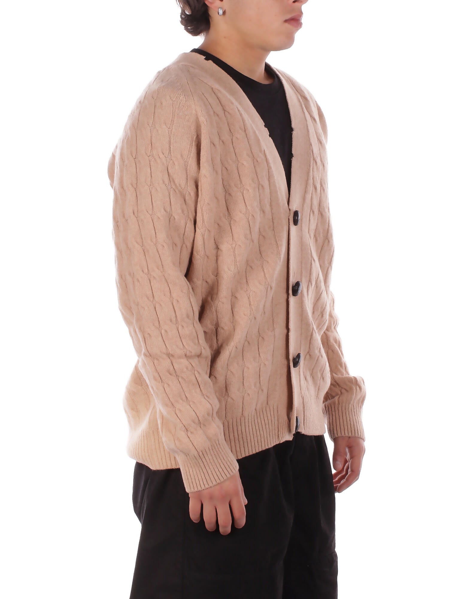 AMARANTO Uomo Maglia B9F0095 FU06M Knitwear Beige