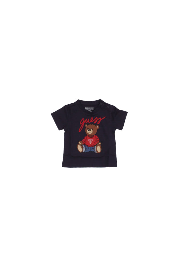 GUESS Bambino T-shirt H4BT01I3Z14 G7V2 Ss t-shirt Blu