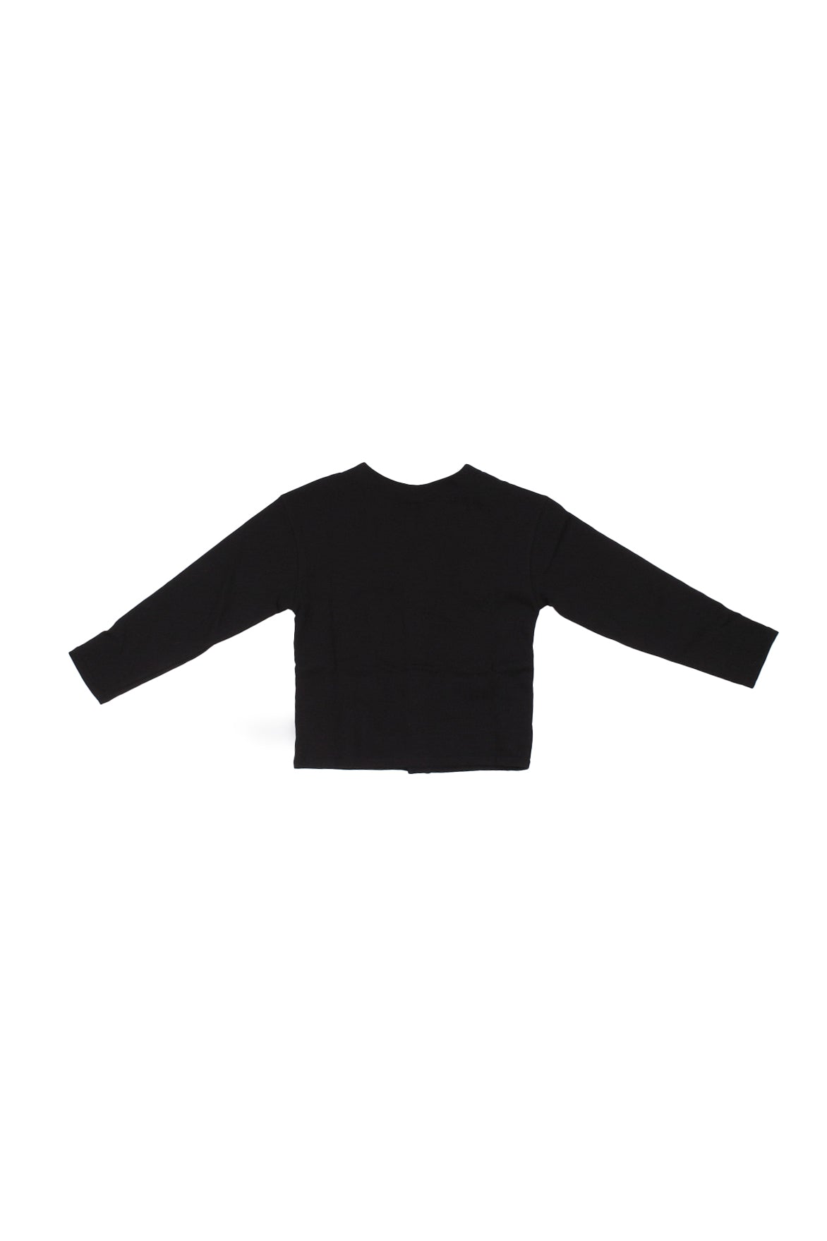 DISCLAIMER Bambino Maglia 25IDK58667 NERO Cardigan bimbo in felpa Nero