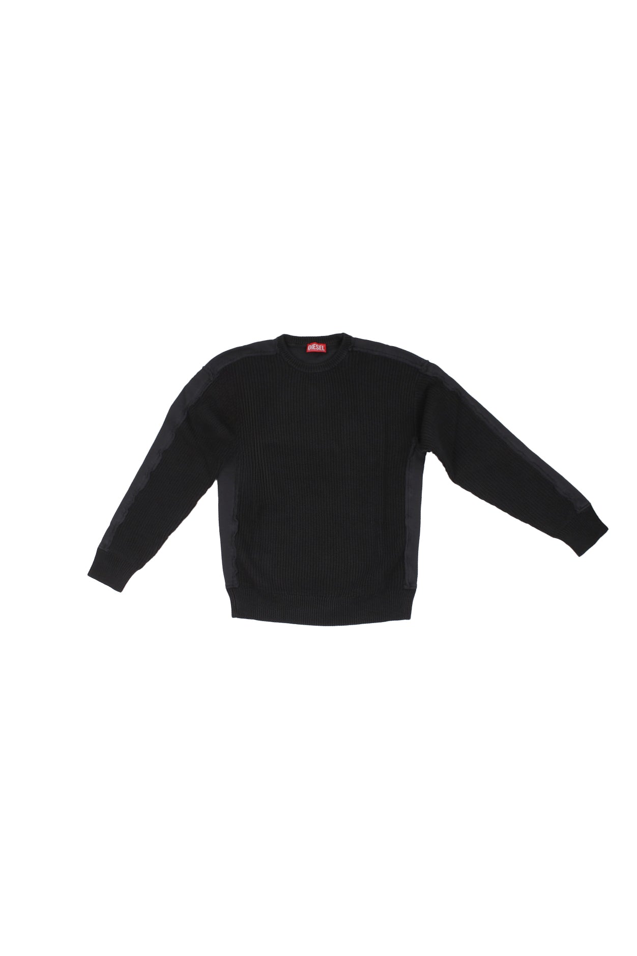 DIESEL Bambino Felpa J02434 0GHAN K900 Kobertoround over Nero