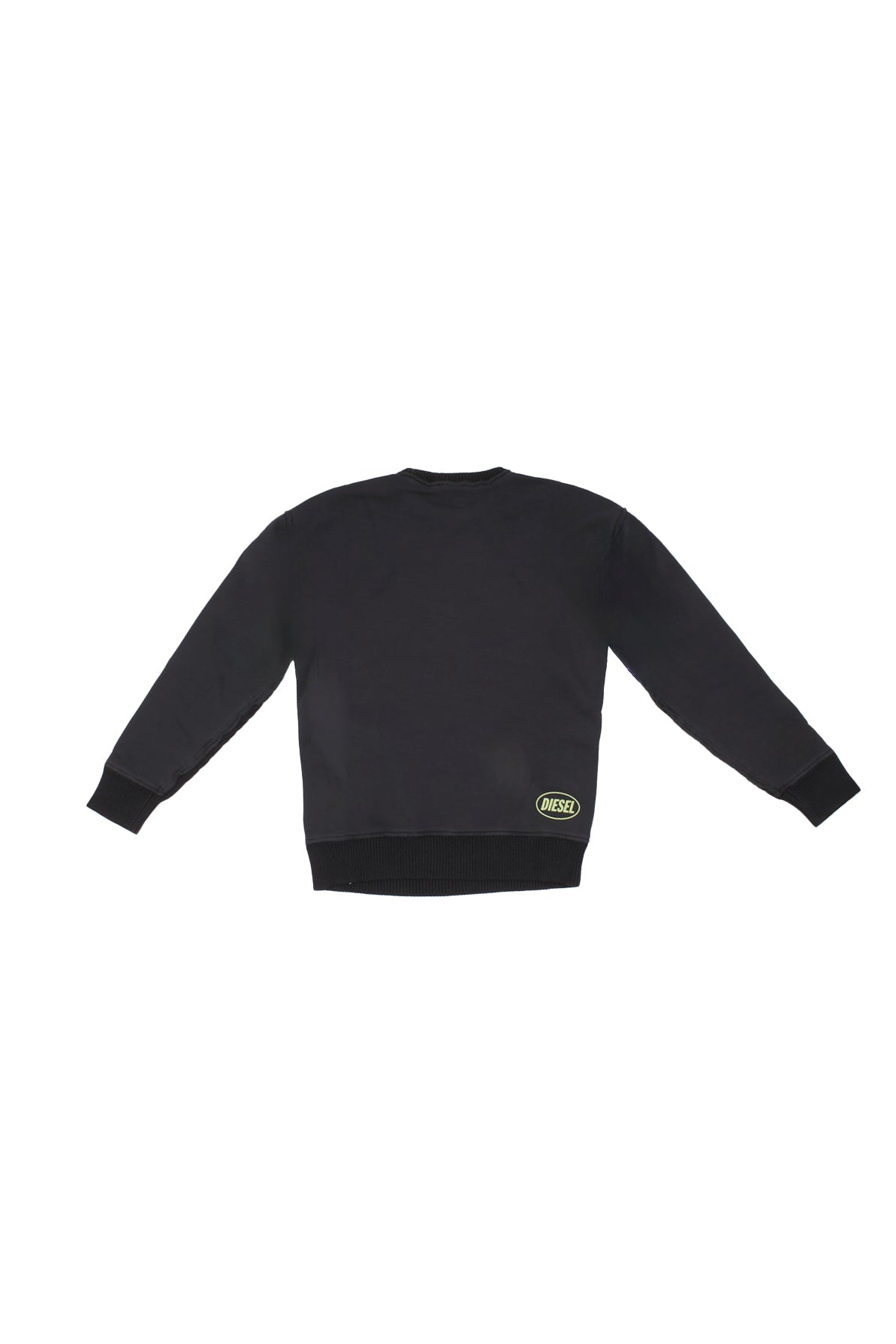 DIESEL Bambino Felpa J02434 0GHAN K900 Kobertoround over Nero