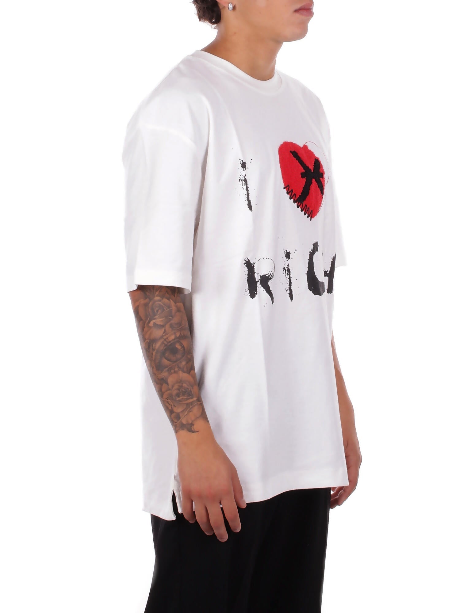 JOHN RICHMOND Uomo T-shirt UMA25421TS OFF WHITE T-shirt kouto Off white