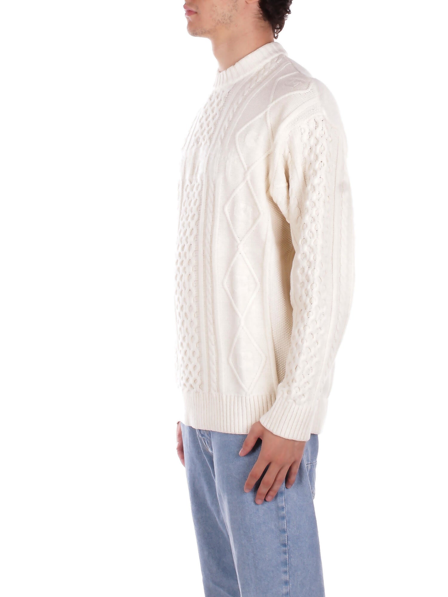 CARHARTT WIP Uomo Maglia I035418 05XX Shawn sweater Natural