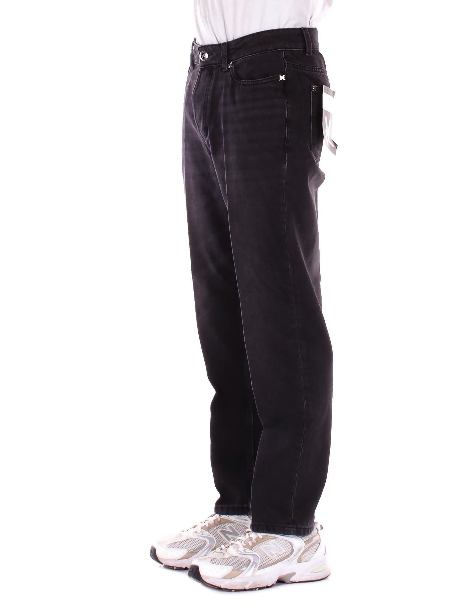 JOHN RICHMOND Uomo Jeans UMA25021JE DENIM BLACK Jeans sankro Denim nero