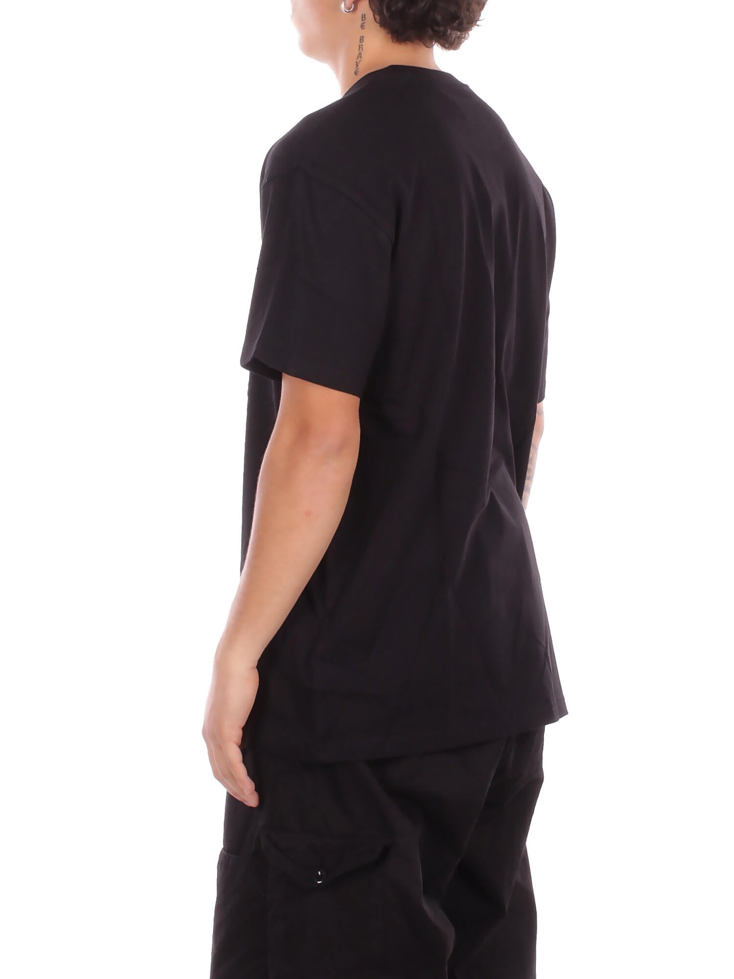 CARHARTT WIP Uomo T-shirt I026391 00FXX S\s chase t-shirt Black gold