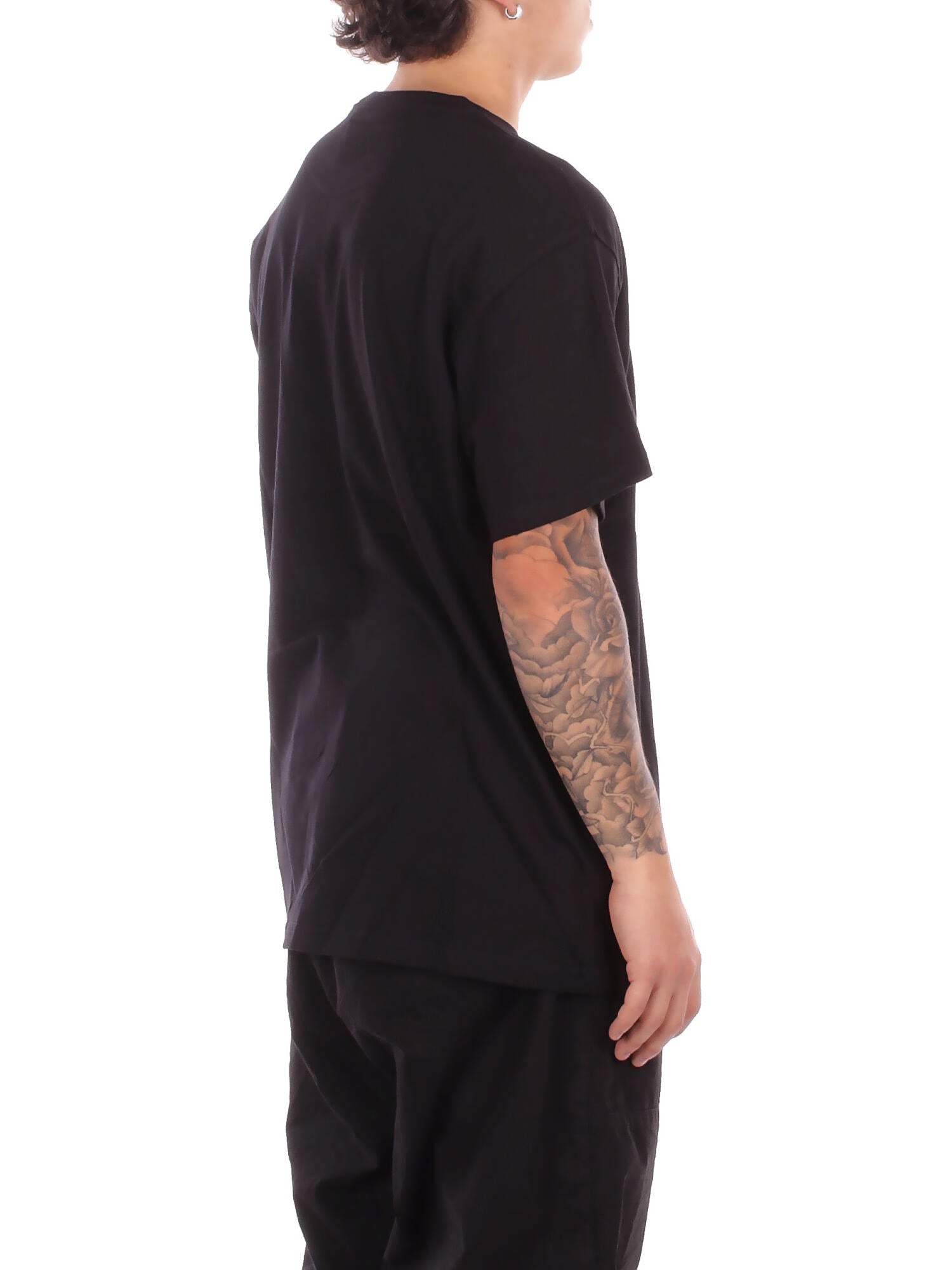 CARHARTT WIP Uomo T-shirt I026391 00FXX S\s chase t-shirt Black gold