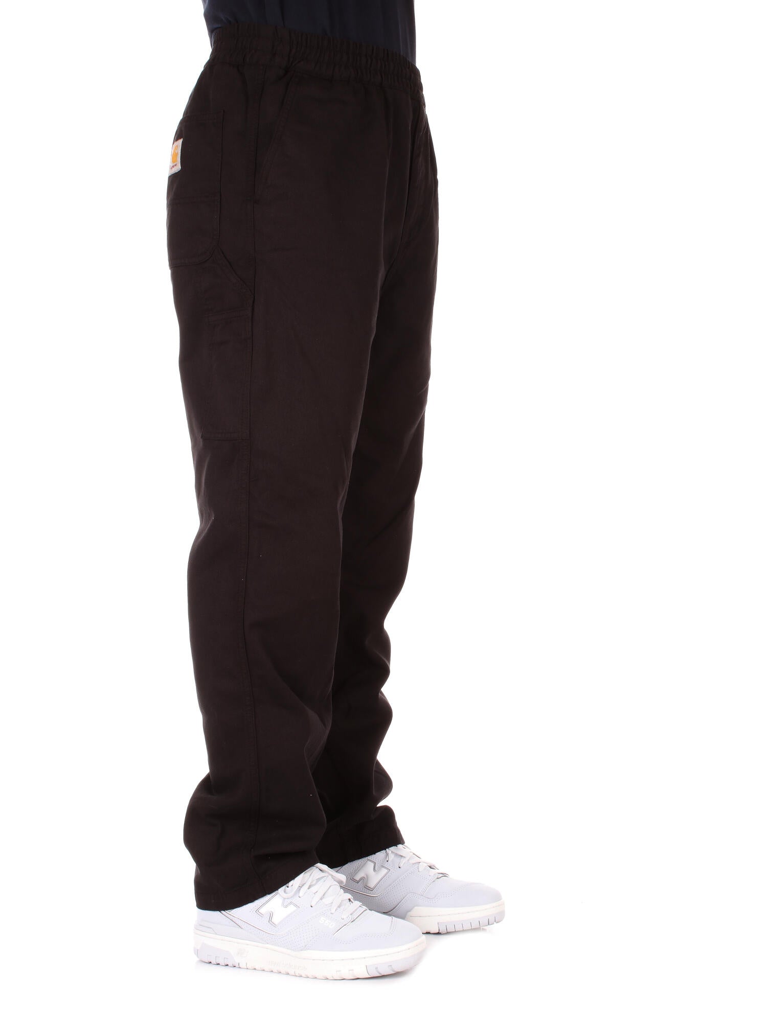 CARHARTT WIP Uomo Pantalone I029919 89GD Flint pant moraga twill Black