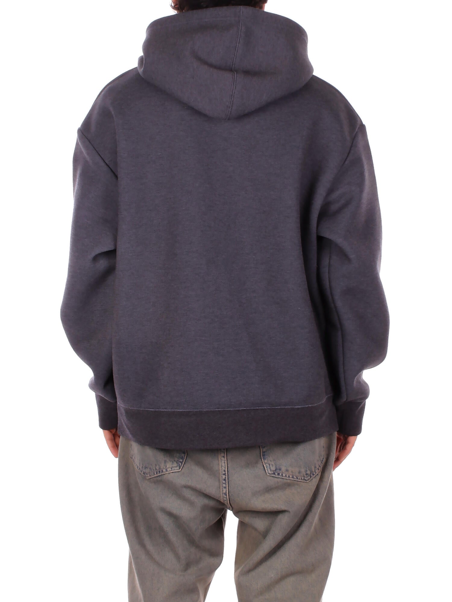 CARHARTT WIP Uomo Felpa I036055 0D2XX Hooded alda sweatshirt Black white
