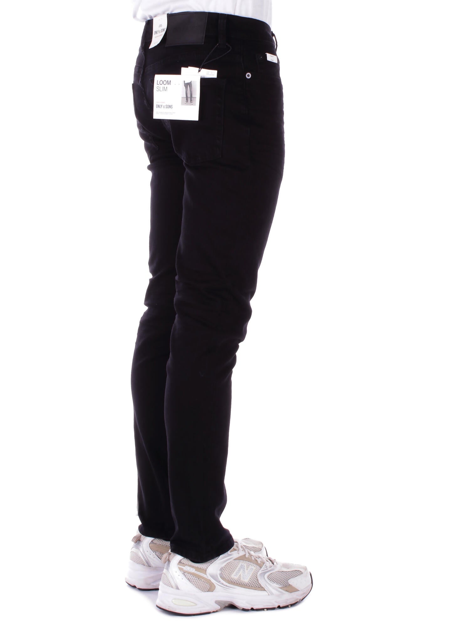 ONLY & SONS Uomo Jeans 22010448 BLACK DENIM Onsloom slim black Black denim