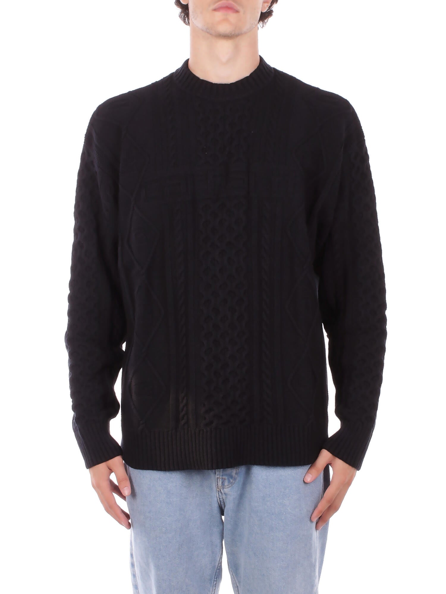 CARHARTT WIP Uomo Maglia I035418 89XX Shawn sweater Black