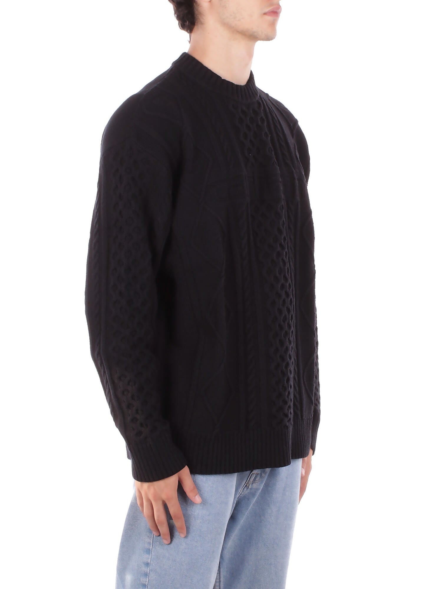 CARHARTT WIP Uomo Maglia I035418 89XX Shawn sweater Black