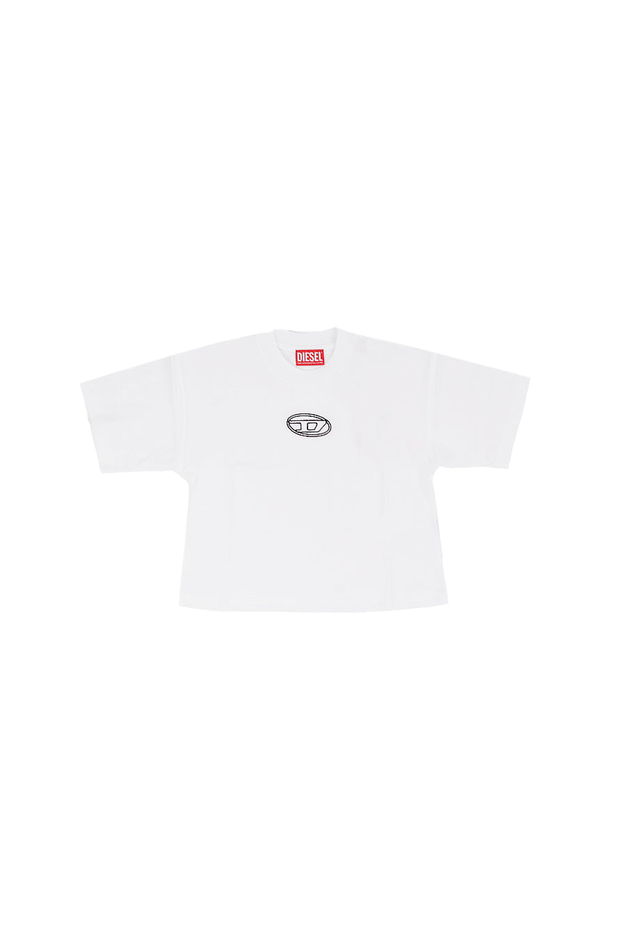 DIESEL Bambina T-shirt J0242800YI9 K100 Tixan White