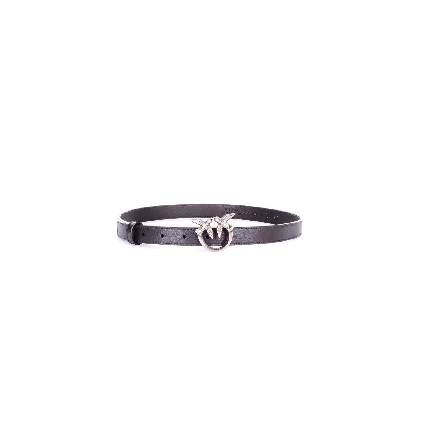 PINKO Donna Cintura 100143A0F1 Z99O Love berry h2 belt Nero silver