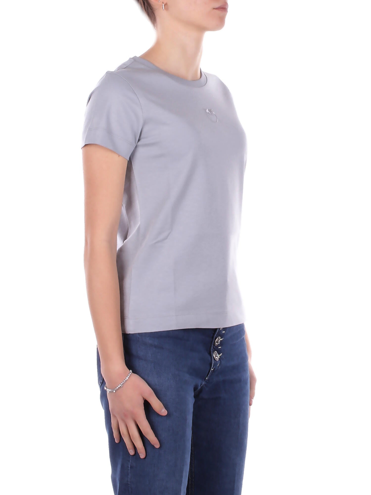 PINKO Donna T-shirt 100355A339 E87 Bussolotto t-shirt jersey Polvere
