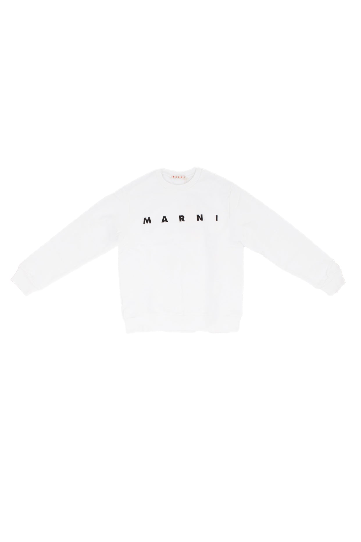 MARNI Unisex Junior Felpa M01612M00V0 0M100 Ms340u White