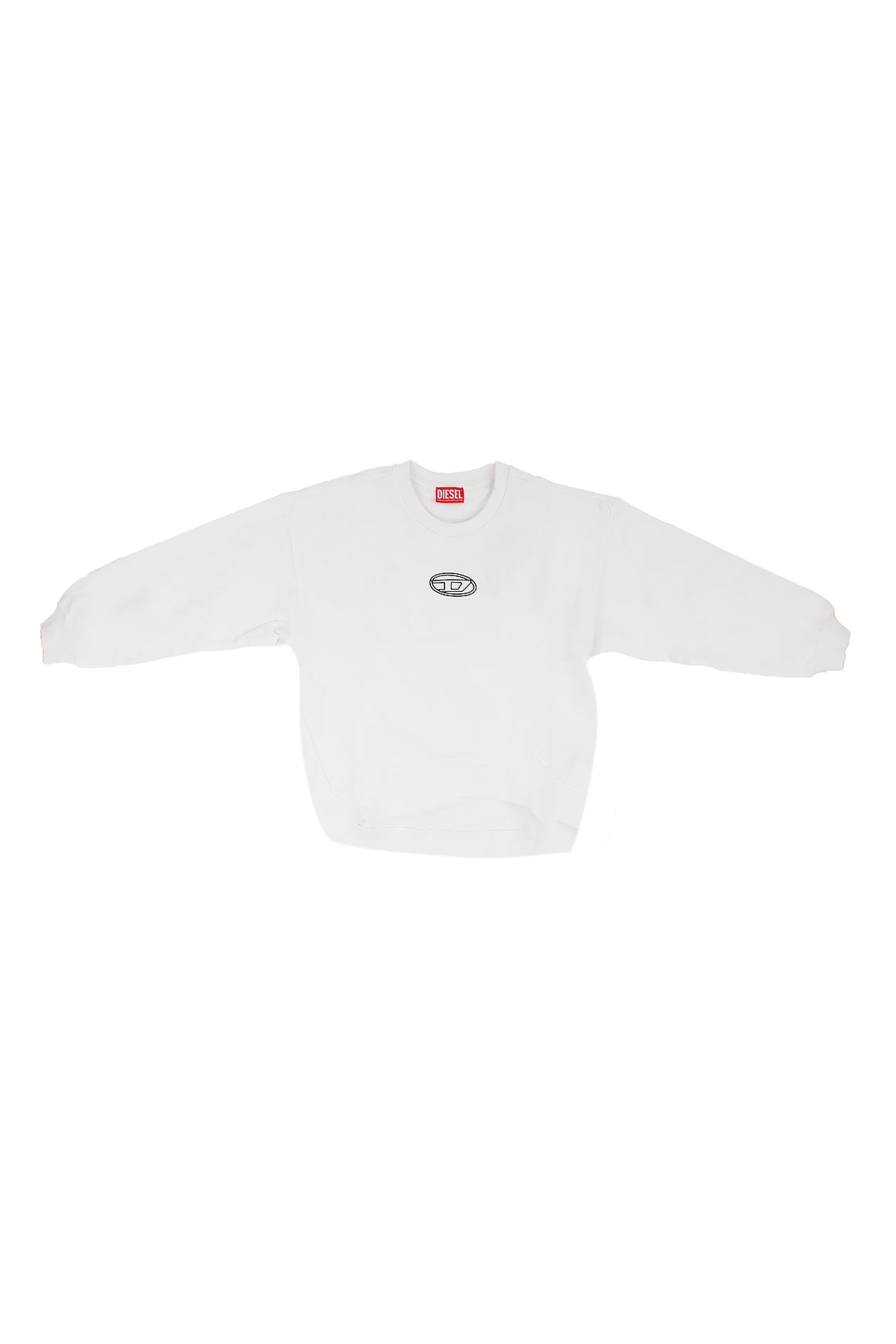 DIESEL Bambina Felpa J026210GEAD K141 Skiprys White