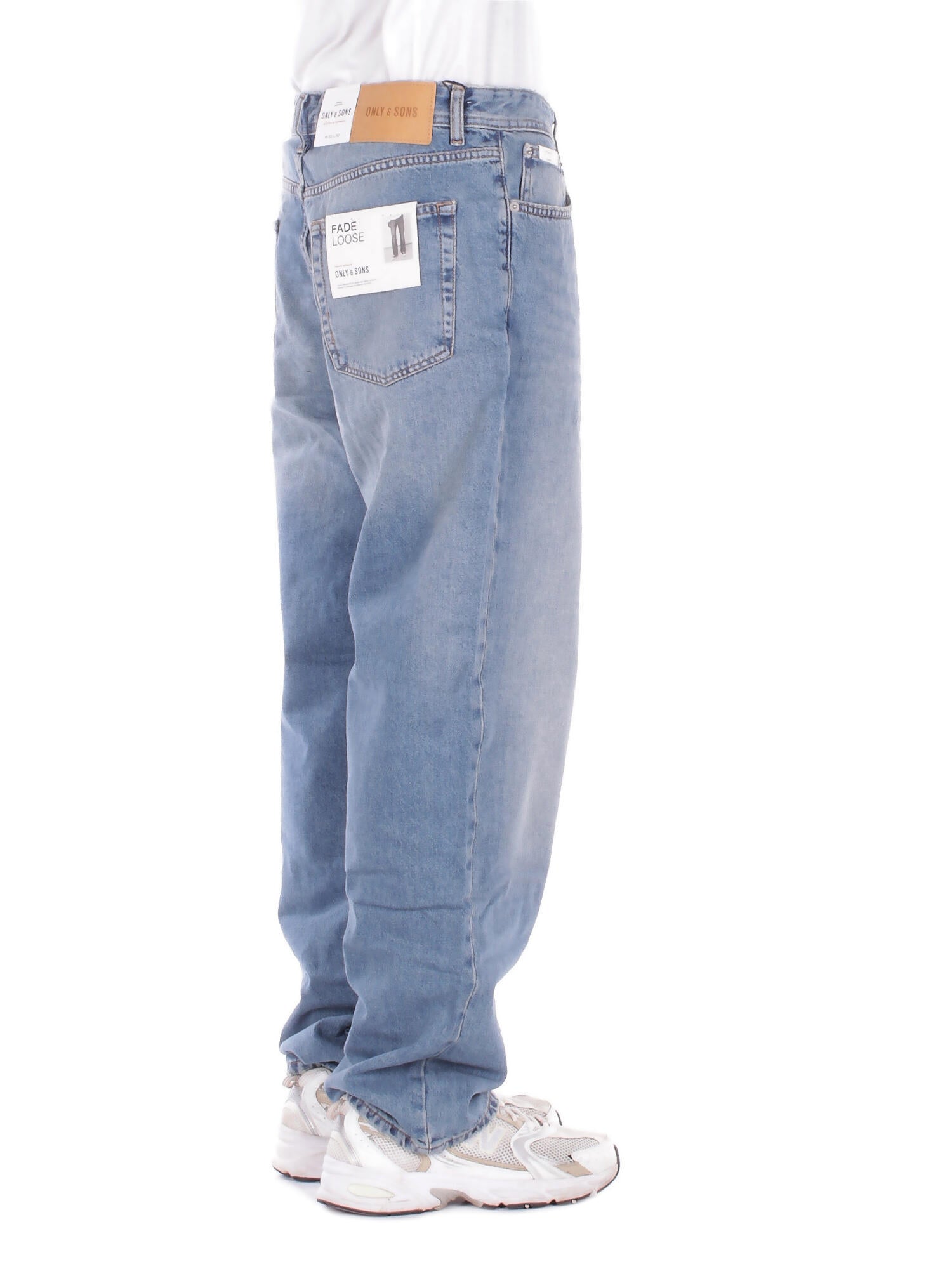 ONLY & SONS Uomo Jeans 22026781 BLU DENIM Onsfade loose mb 6781 tai dnm Blu denim