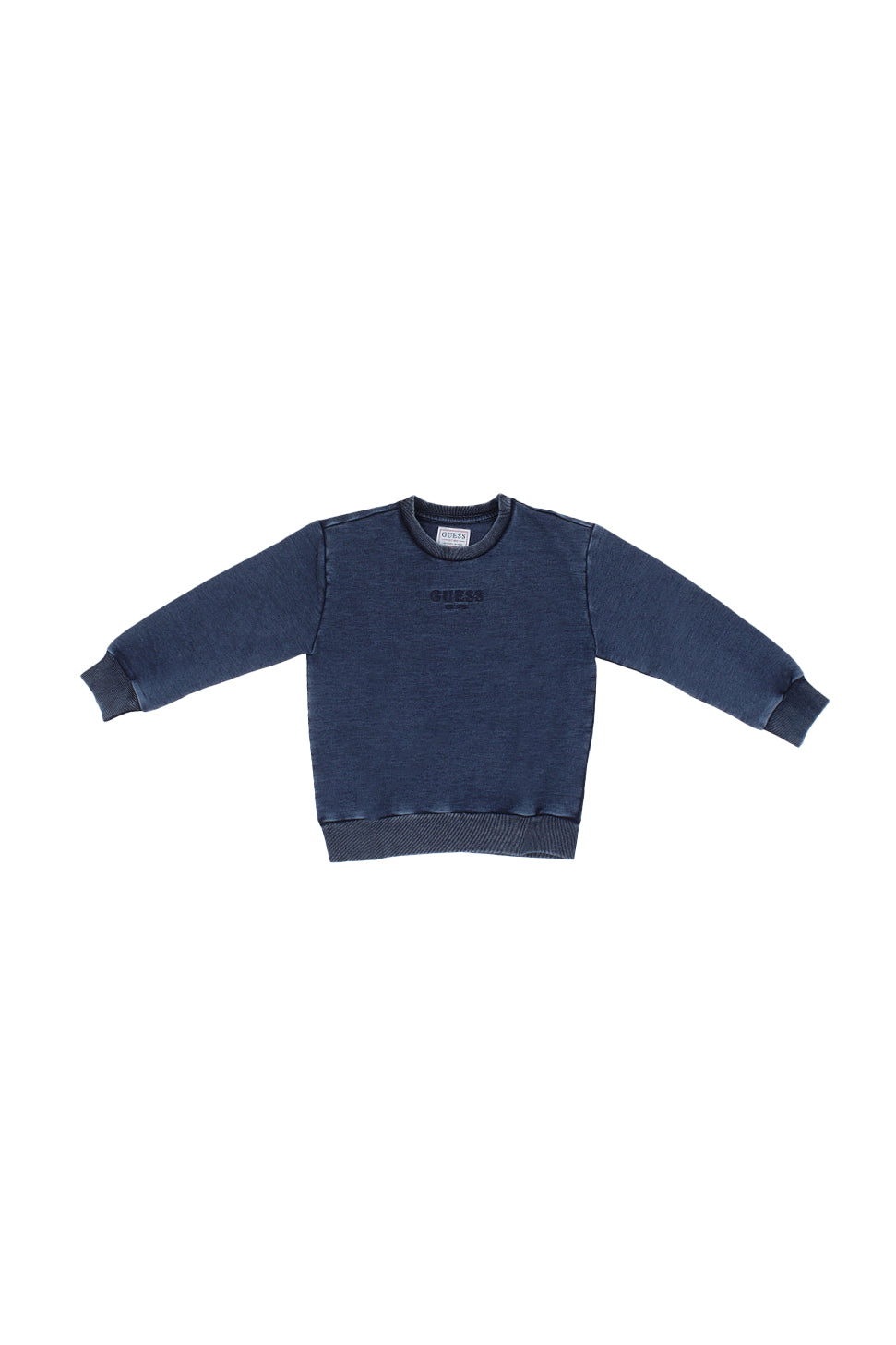GUESS Bambino Maglia L5YQ06KCYC0 BVBW Oversize ls active top Blu