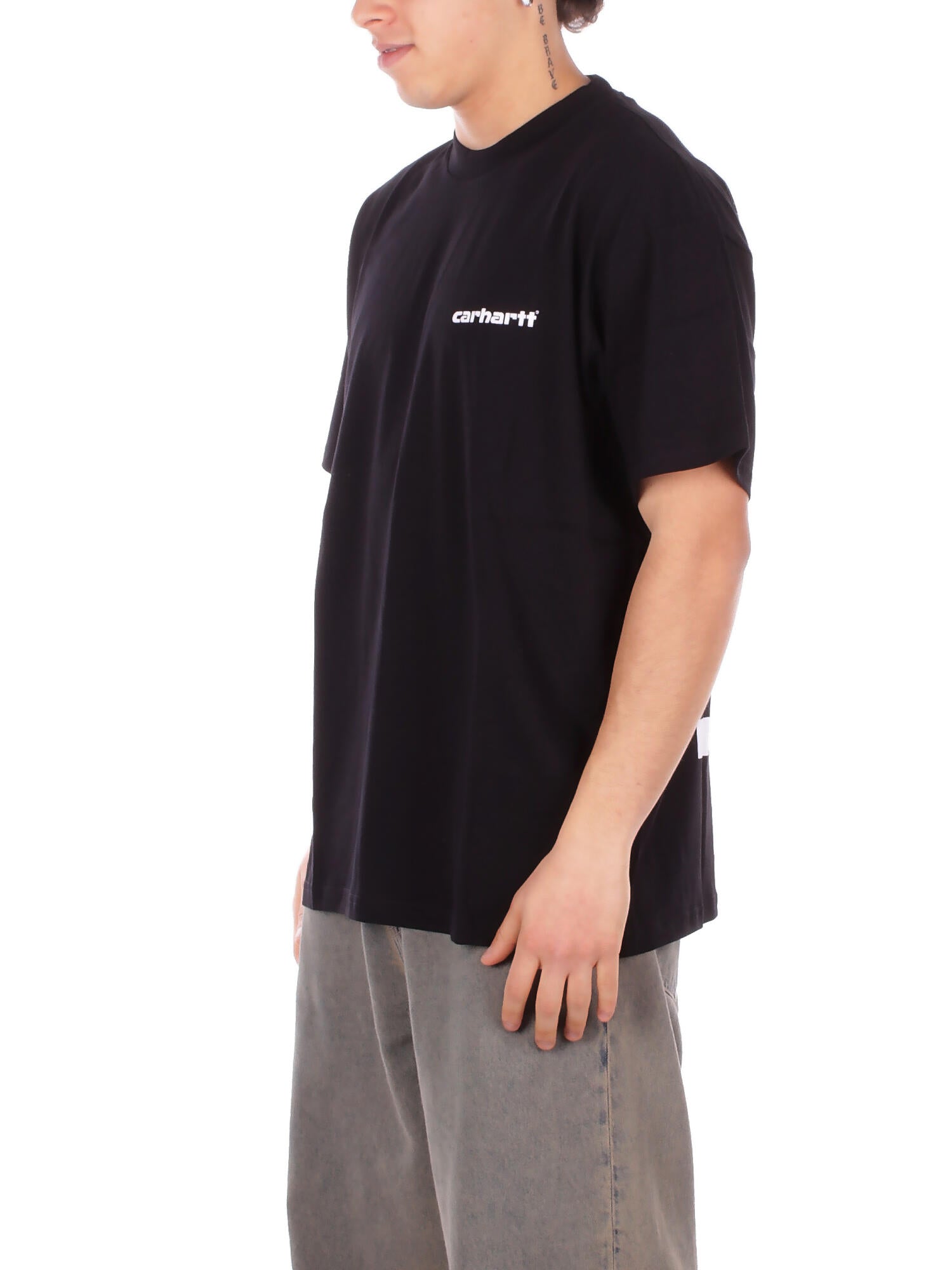 CARHARTT WIP Uomo T-shirt I036003 89XX S\s archive lines t-shirt Black
