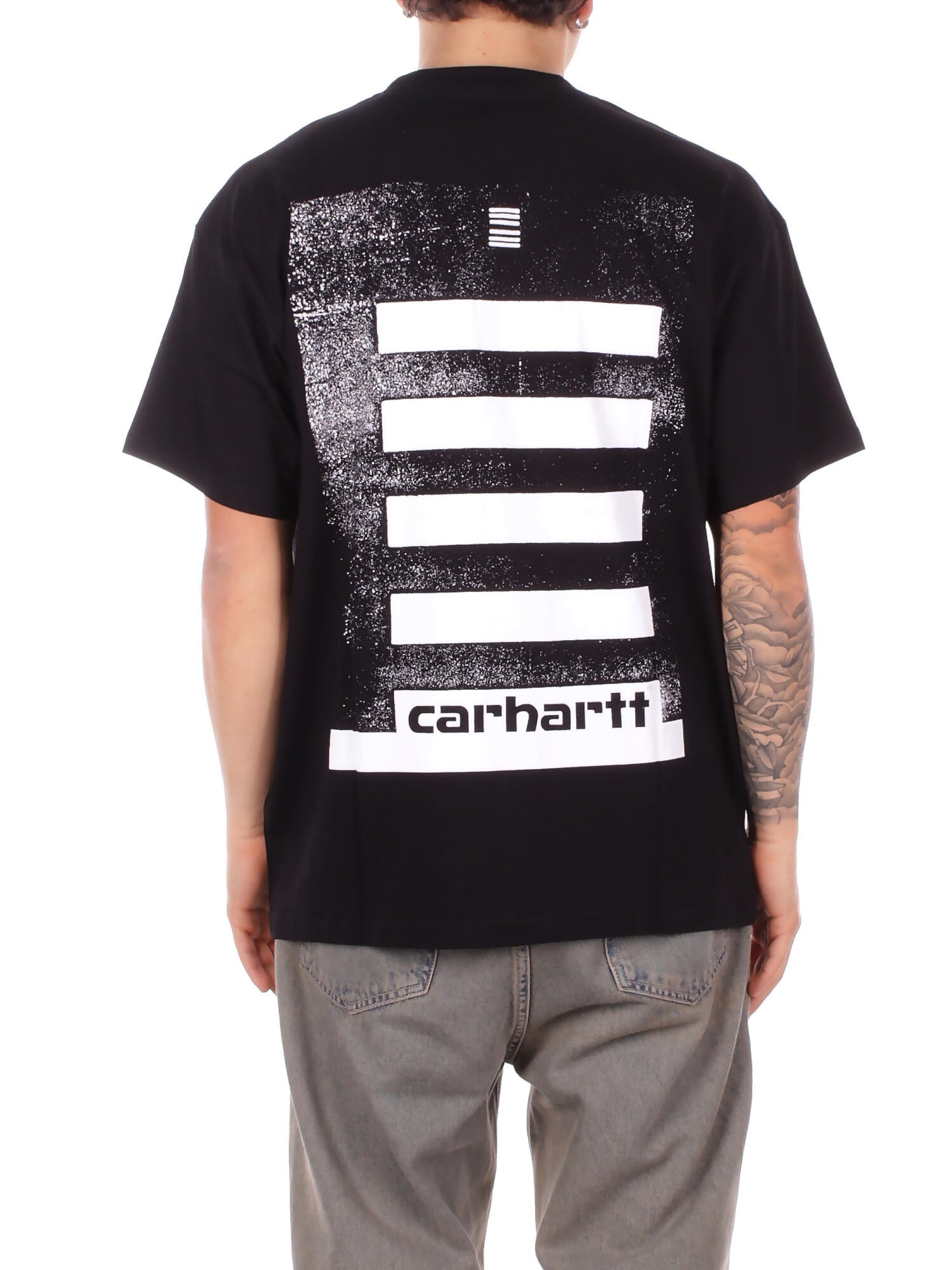 CARHARTT WIP Uomo T-shirt I036003 89XX S\s archive lines t-shirt Black
