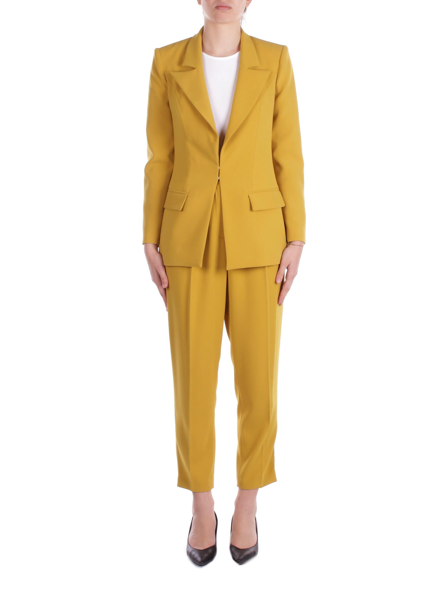 ELISABETTA FRANCHI Donna Tailleur TP00351E2 DC6 Tailleur 1 Curry