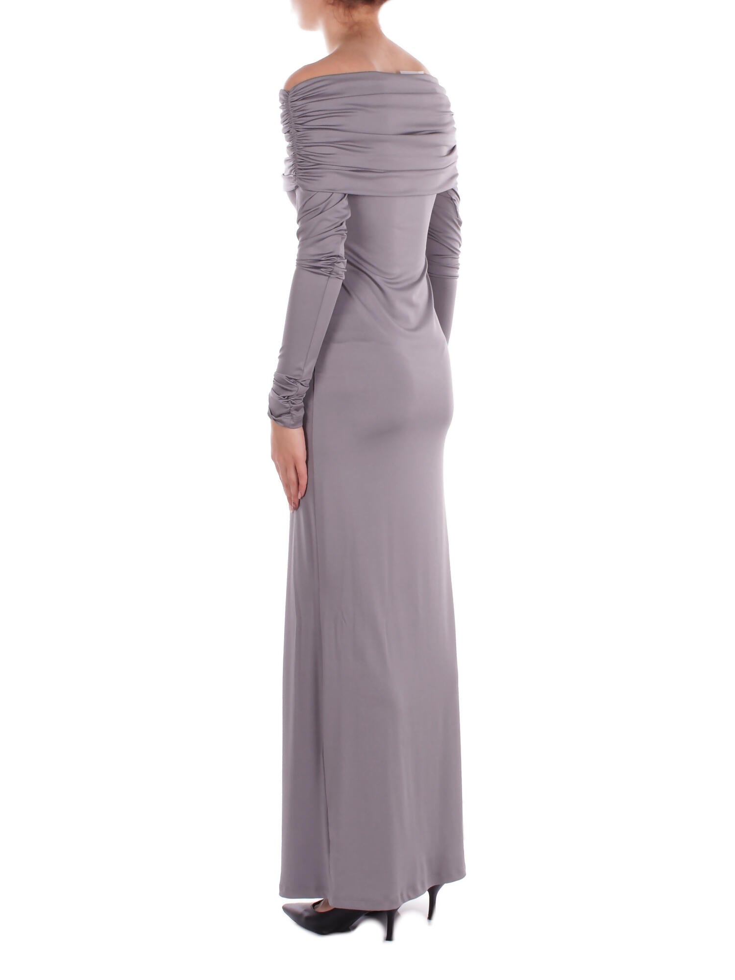 KOSTUMN1Â° Donna Abito KI2527 GRIGIO Abito spalle scoperte Grigio