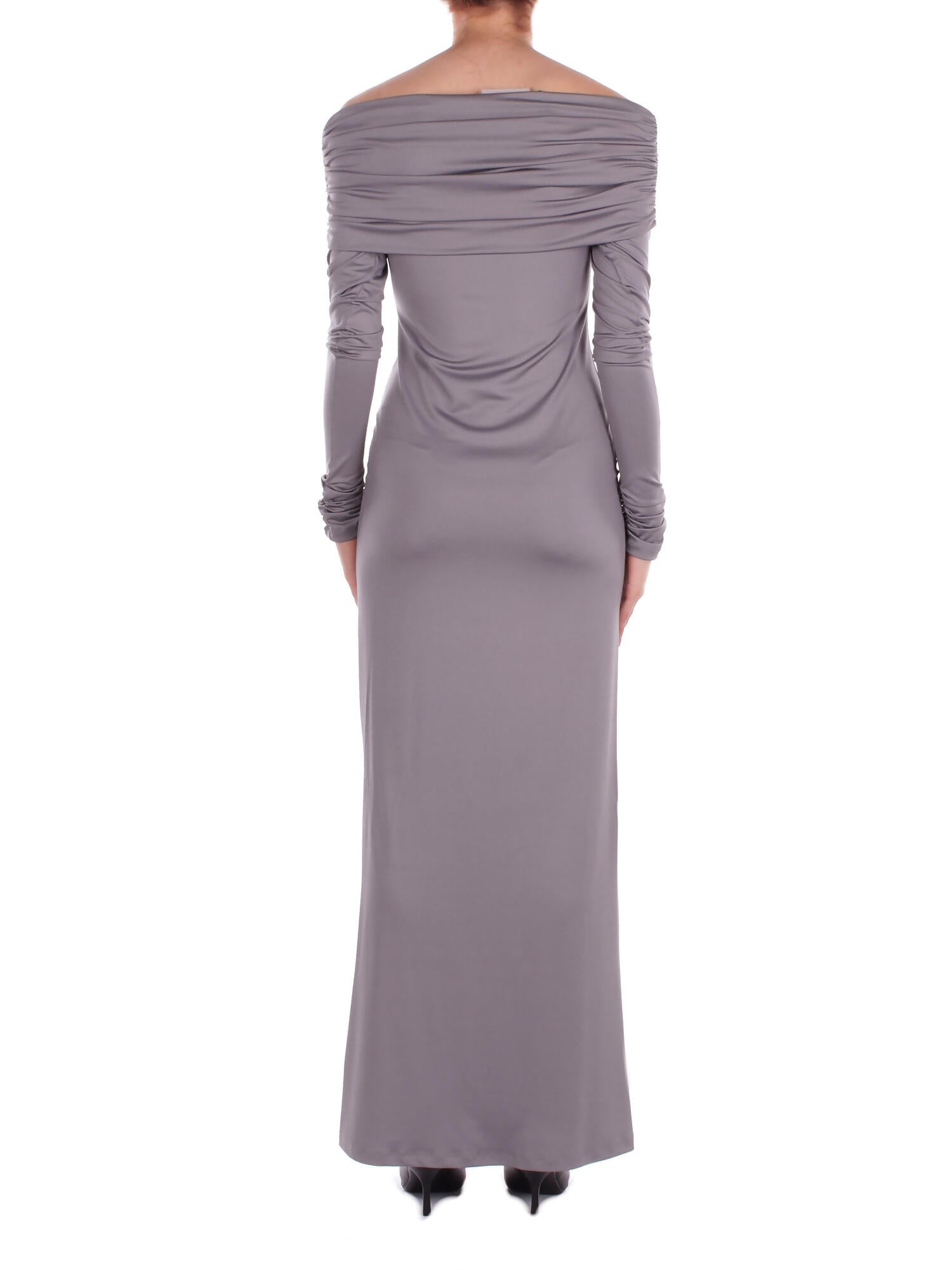 KOSTUMN1Â° Donna Abito KI2527 GRIGIO Abito spalle scoperte Grigio