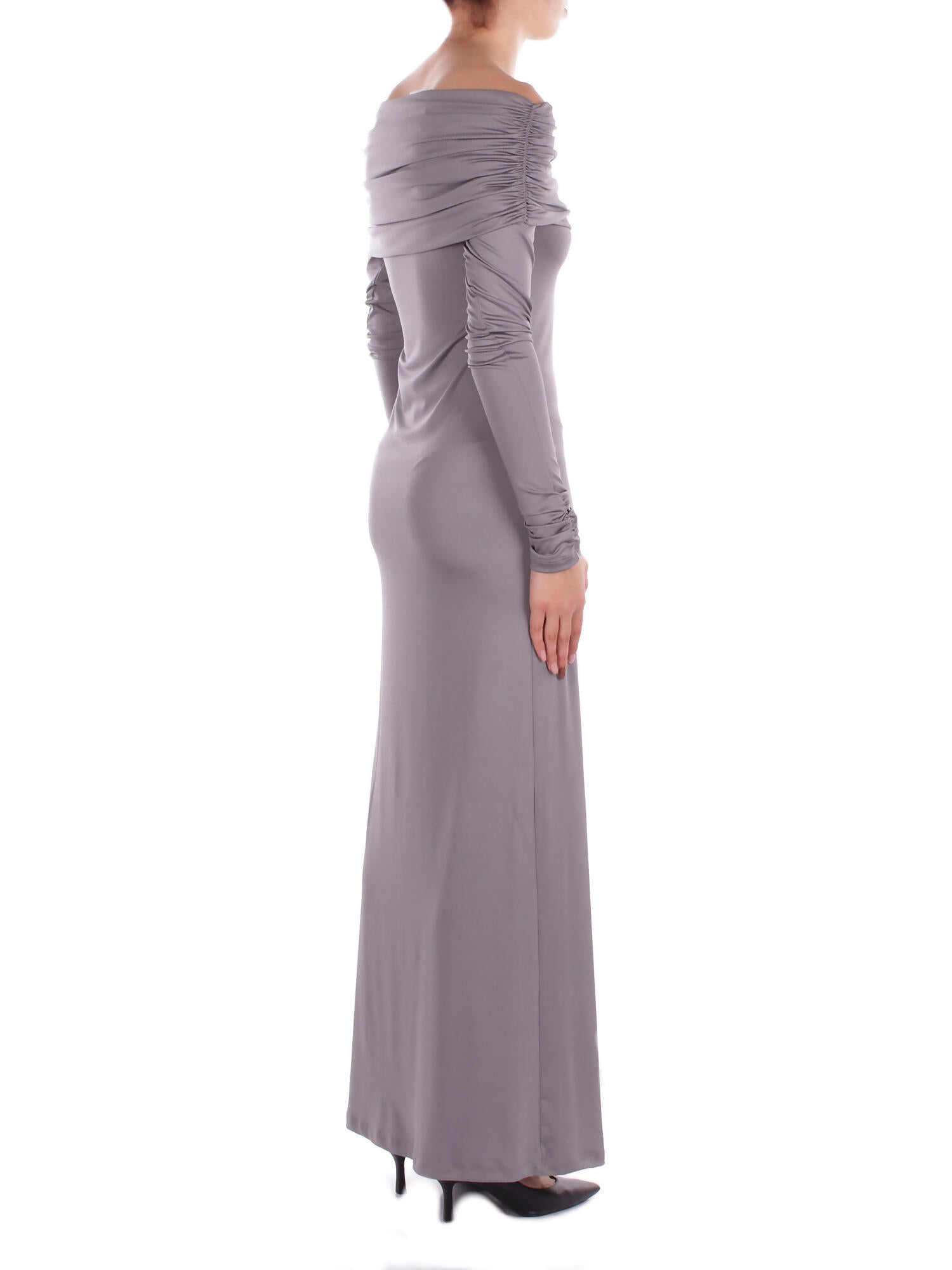 KOSTUMN1Â° Donna Abito KI2527 GRIGIO Abito spalle scoperte Grigio