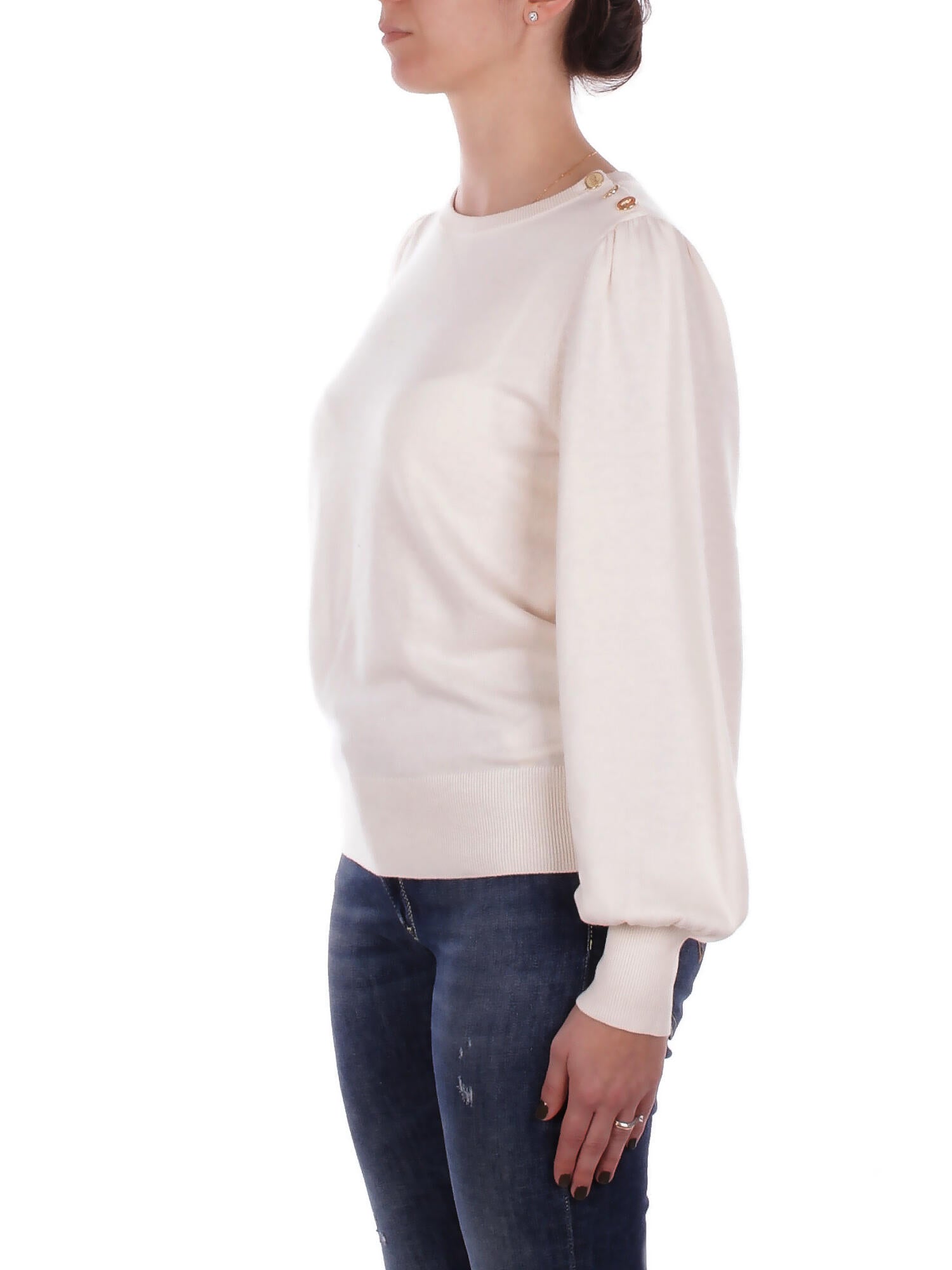 RALPH LAUREN Donna Maglia 200980974 002 Dontrey long sleeve pullover Crema