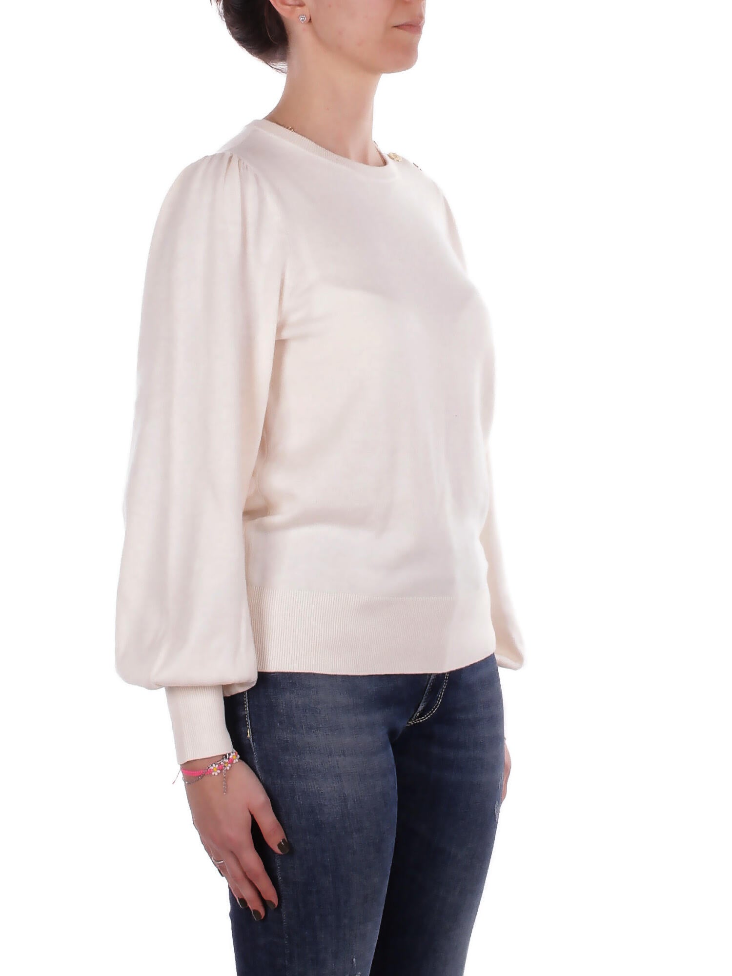 RALPH LAUREN Donna Maglia 200980974 002 Dontrey long sleeve pullover Crema