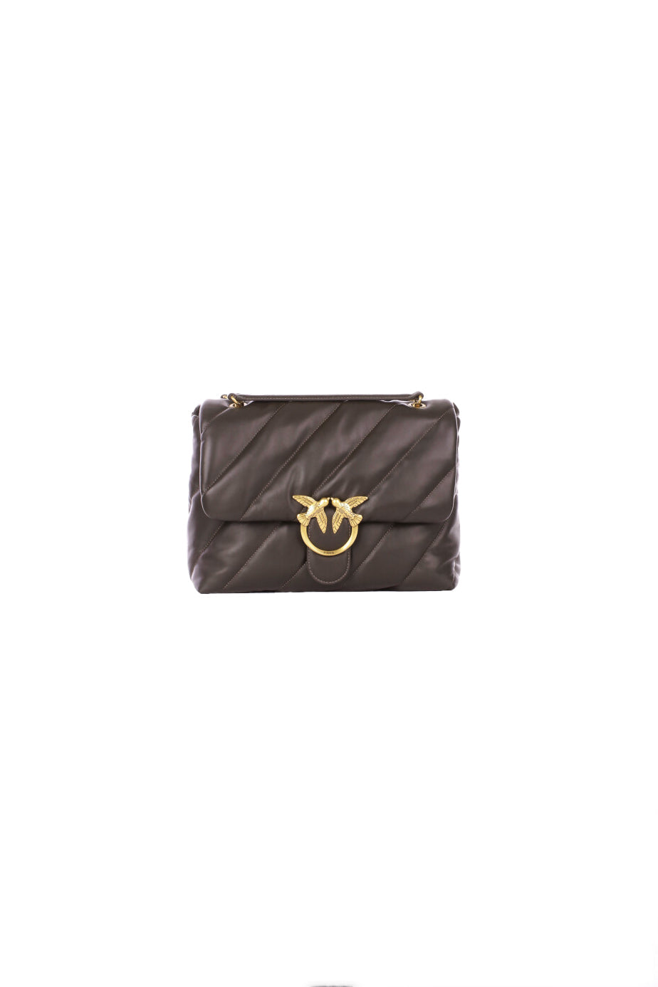 PINKO Donna Borsa 100037A0F2 K35Q Love puff big cl sheep nappa Fango