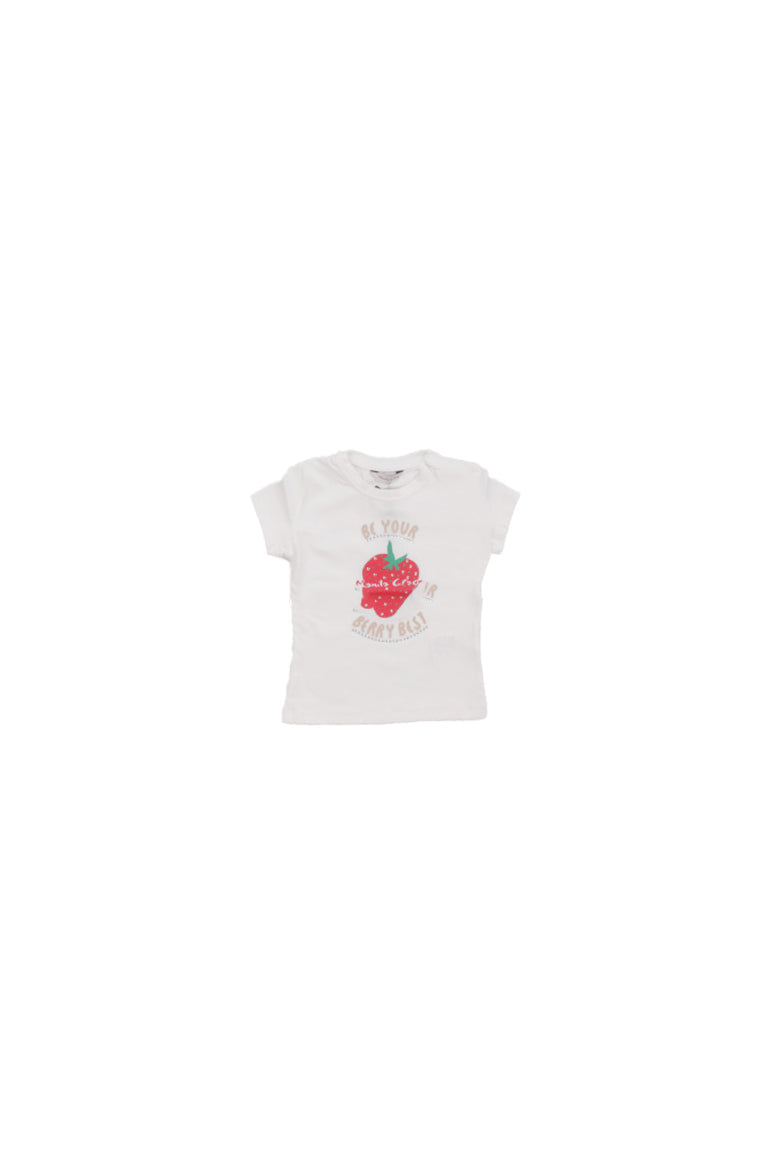 MANILA GRACE Bambina T-shirt 310TMBS25 RE013 T-shirt Latte