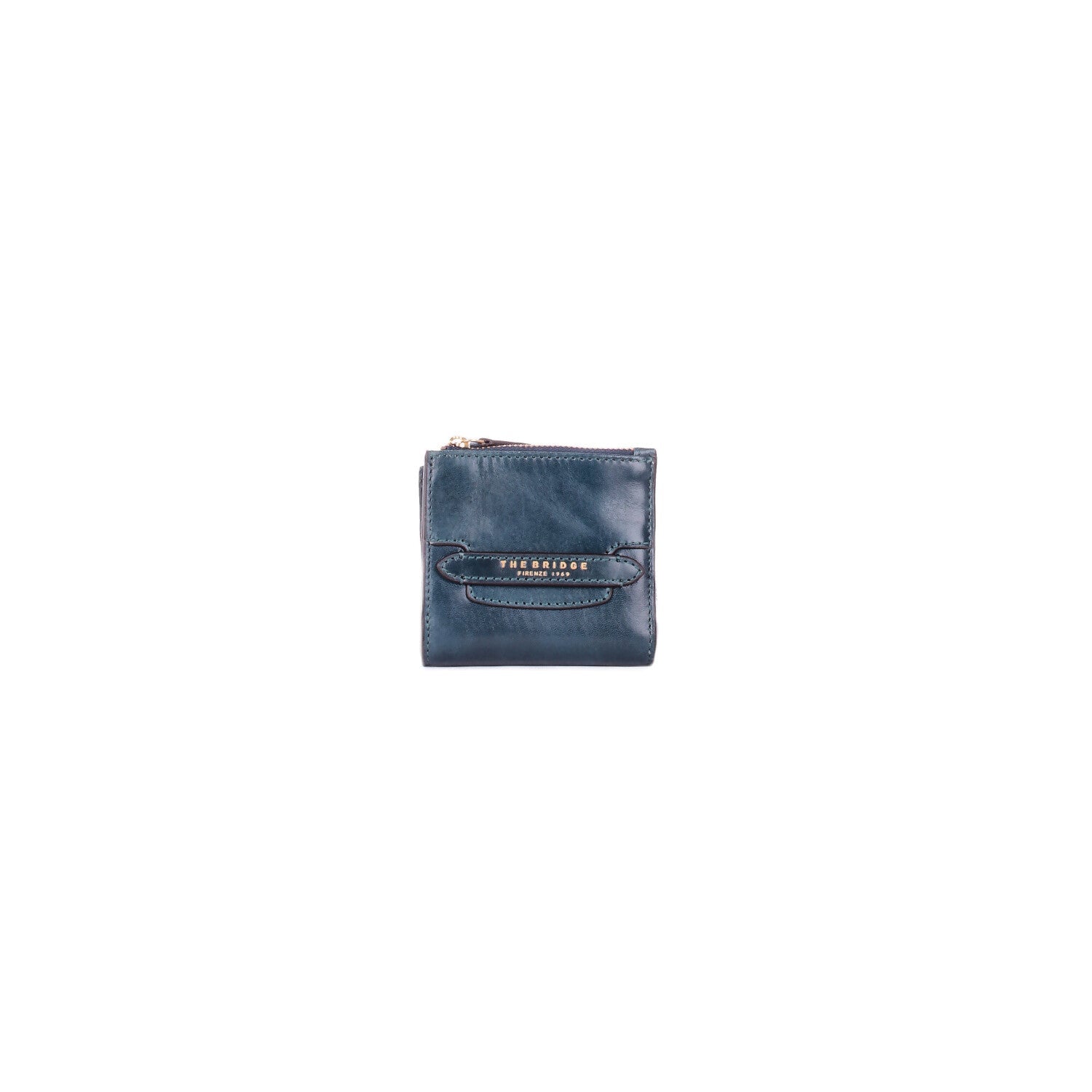 THE BRIDGE Donna Portafogli 01800501 00E Small wallet Petrolio