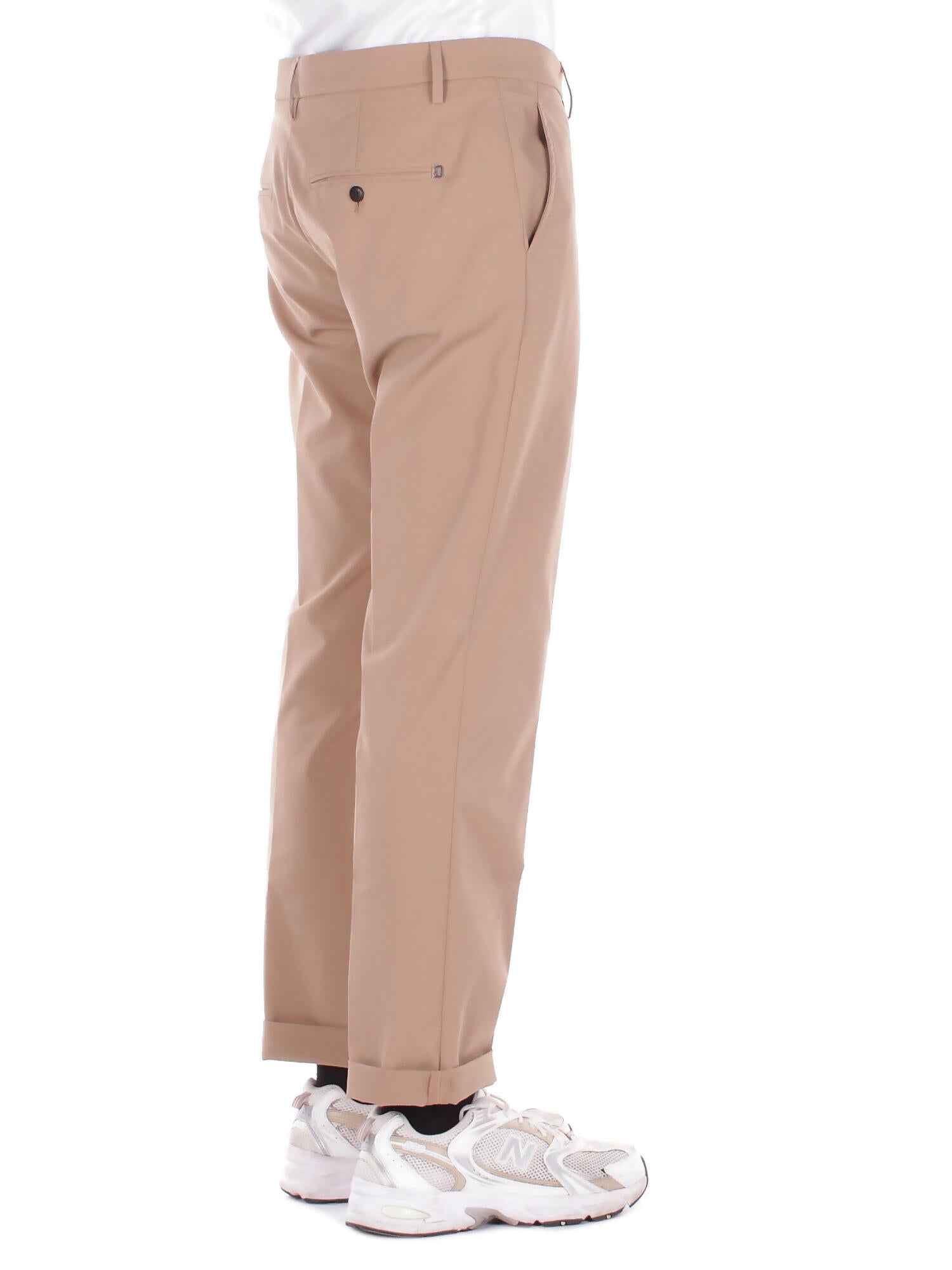 DONDUP Uomo Pantalone UP688 OS0121002 038 Pantalone gaubert relax Beige