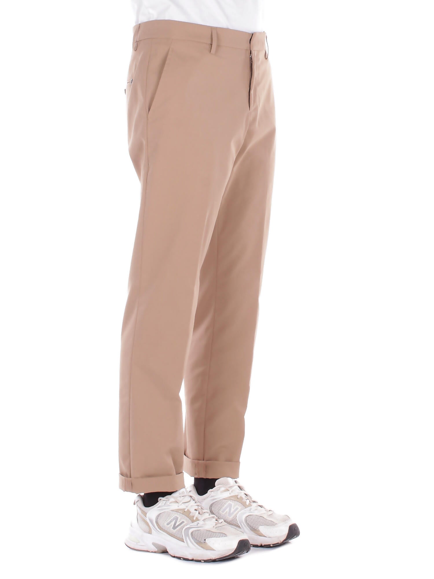 DONDUP Uomo Pantalone UP688 OS0121002 038 Pantalone gaubert relax Beige