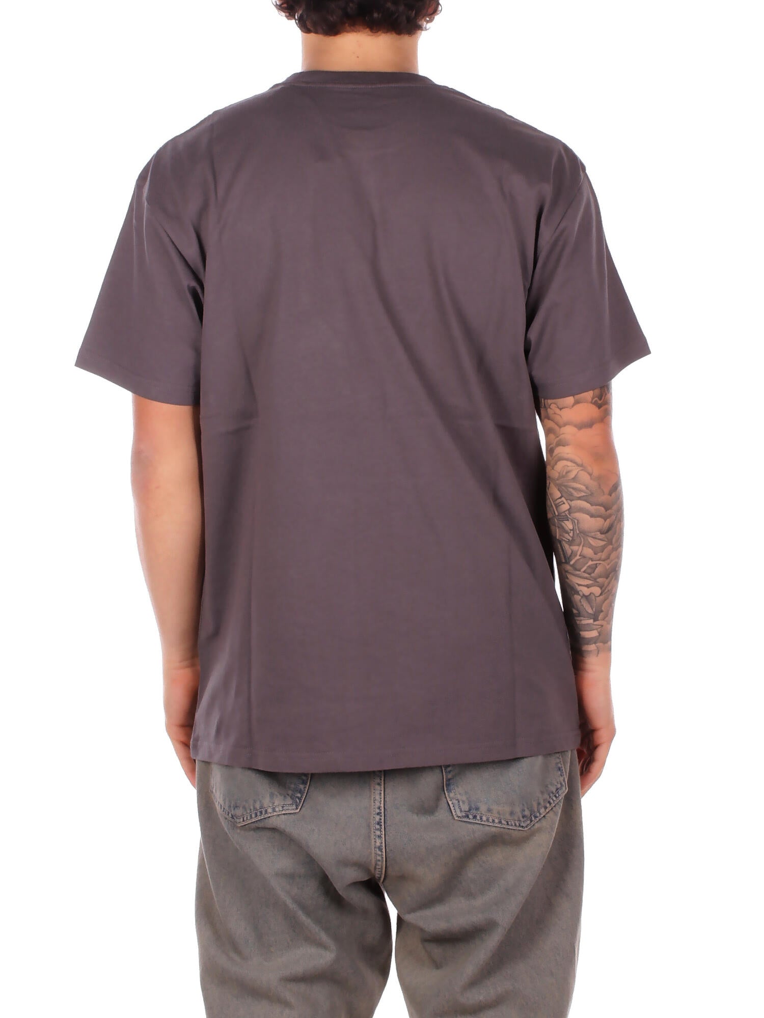 CARHARTT WIP Uomo T-shirt I026391 3H5XX S\s chase t-shirt Tortora
