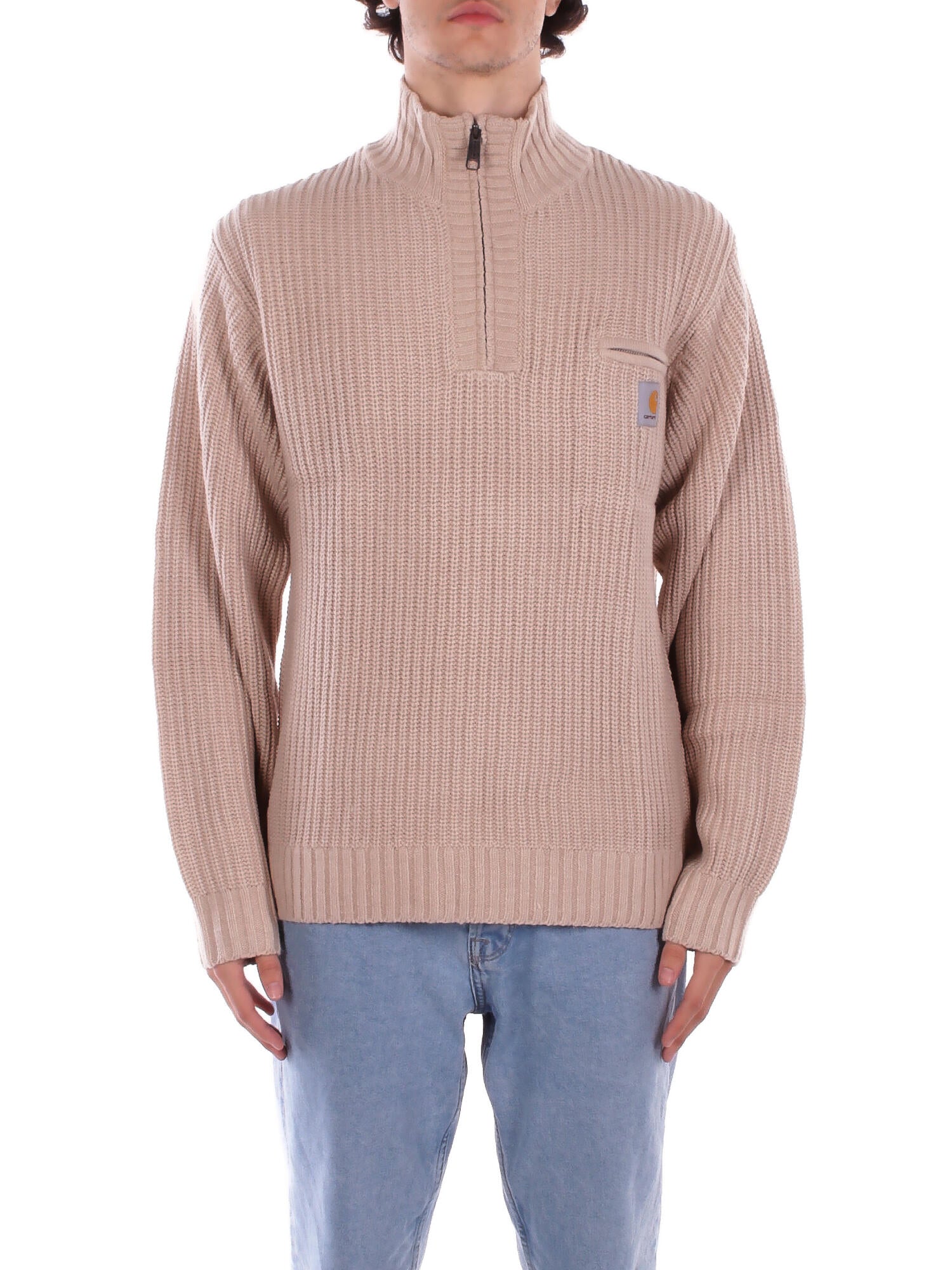 CARHARTT WIP Uomo Maglia I035398 89XX Detroit half zip sweater Black
