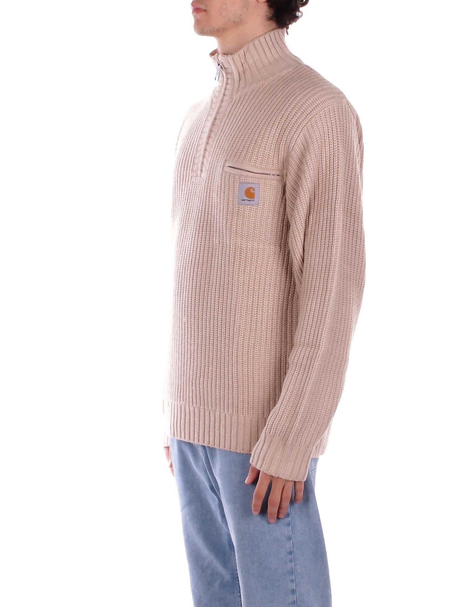 CARHARTT WIP Uomo Maglia I035398 89XX Detroit half zip sweater Black