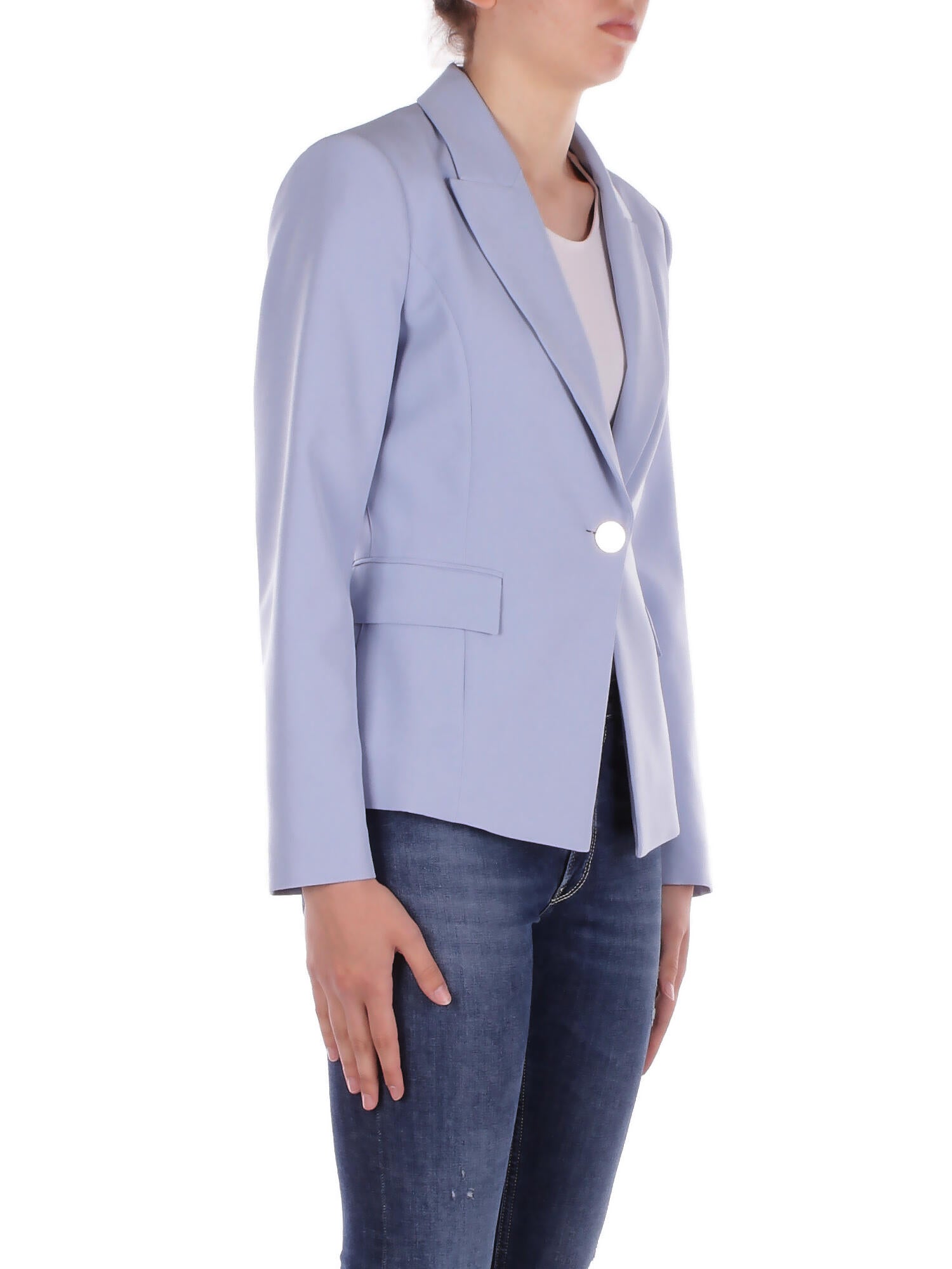 LIU JO Donna Giacca CA5363T2200 X064A Ecs giacca 1 bottone Deep blu