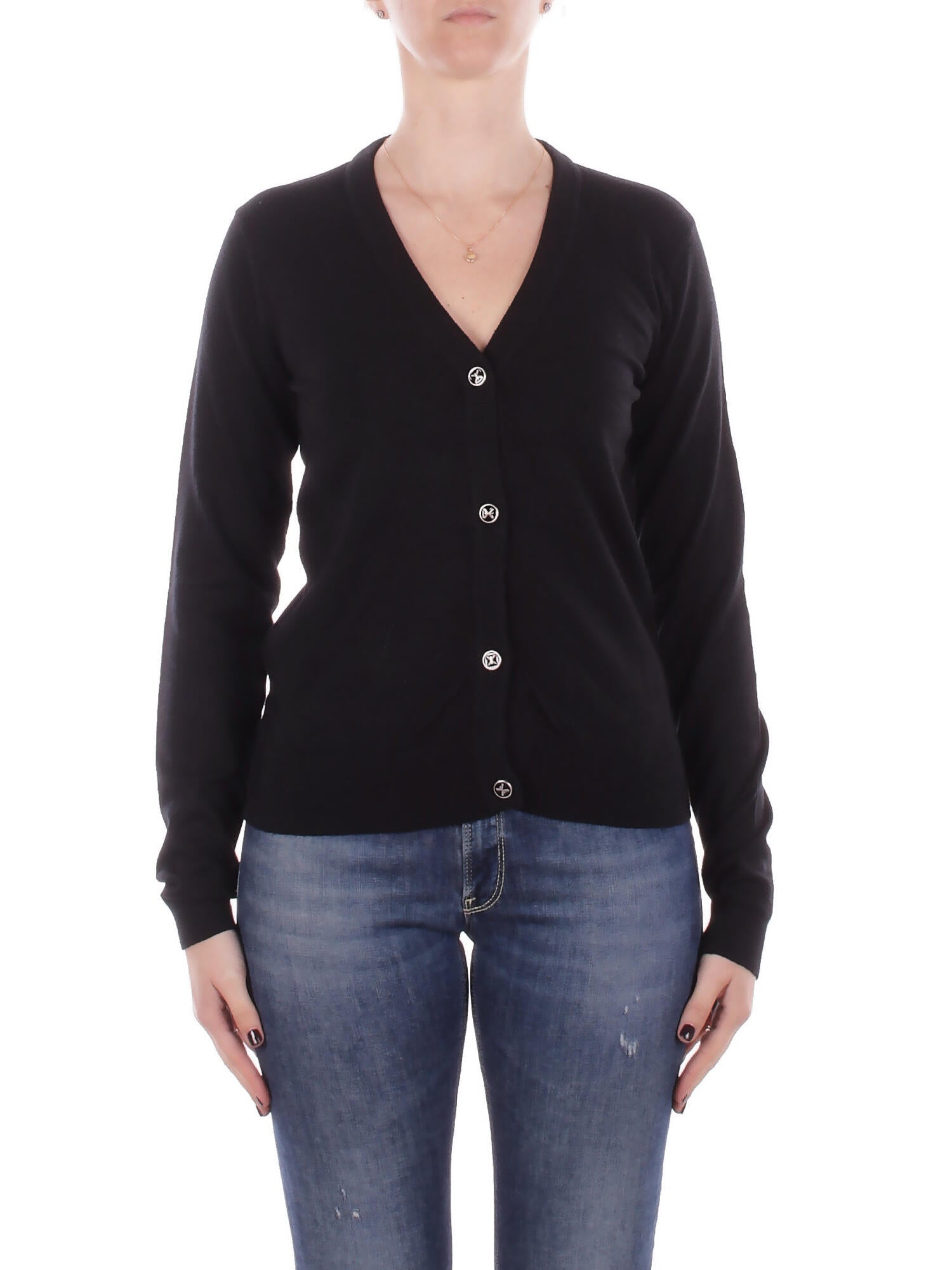JOHN RICHMOND Donna Maglia UWA25297CD BLACK Cardigan massyga Black