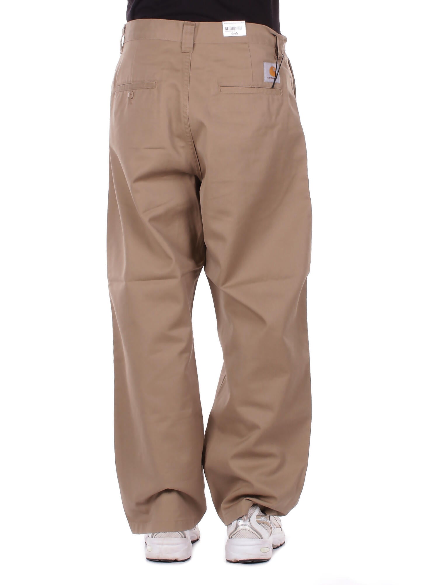 CARHARTT WIP Uomo Pantalone I036093 8Y02 Brady double knee chino pant Leather