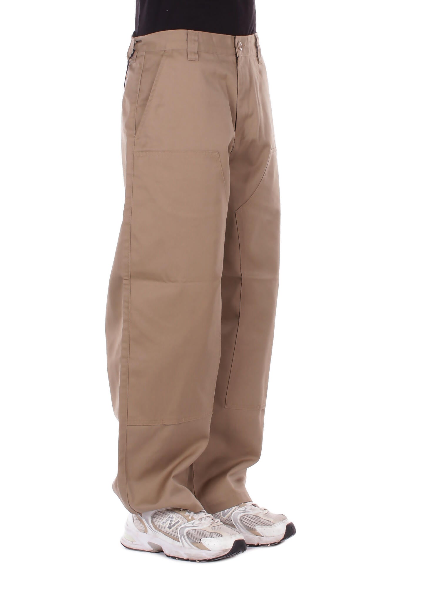 CARHARTT WIP Uomo Pantalone I036093 8Y02 Brady double knee chino pant Leather