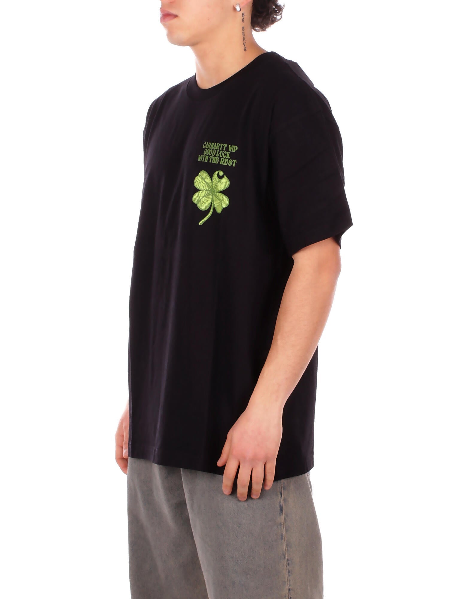 CARHARTT WIP Uomo T-shirt I036011 89XX S\s clove t-shirt Black