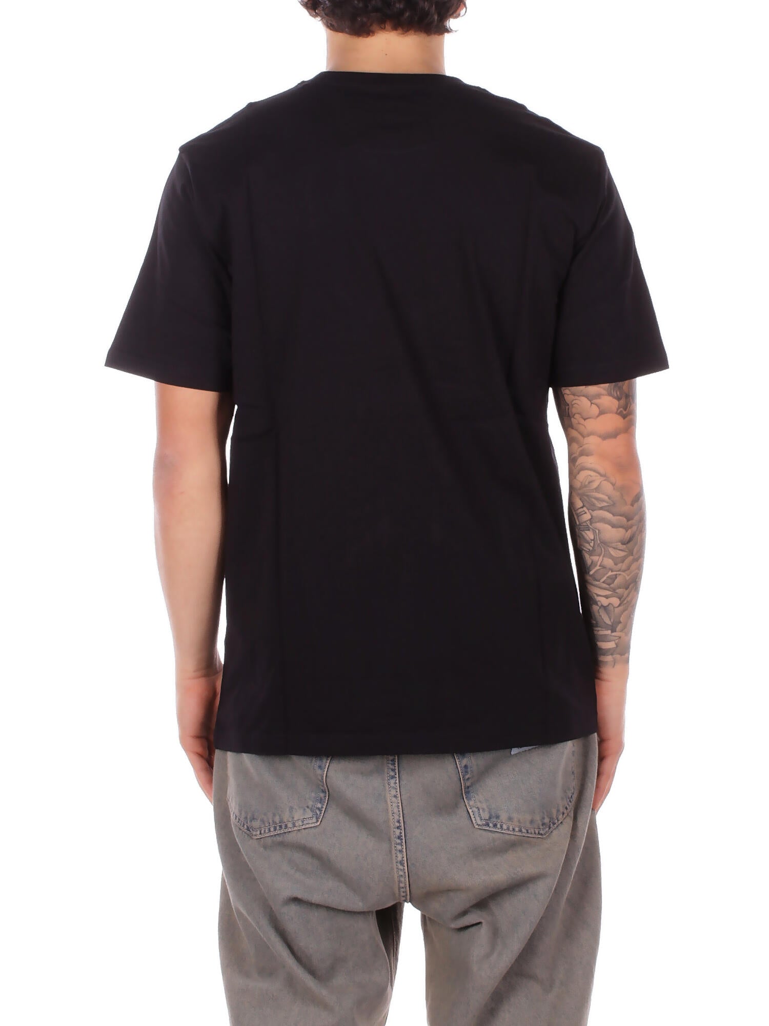 CARHARTT WIP Uomo T-shirt I026264 0D2XX S\s base t-shirt Black white