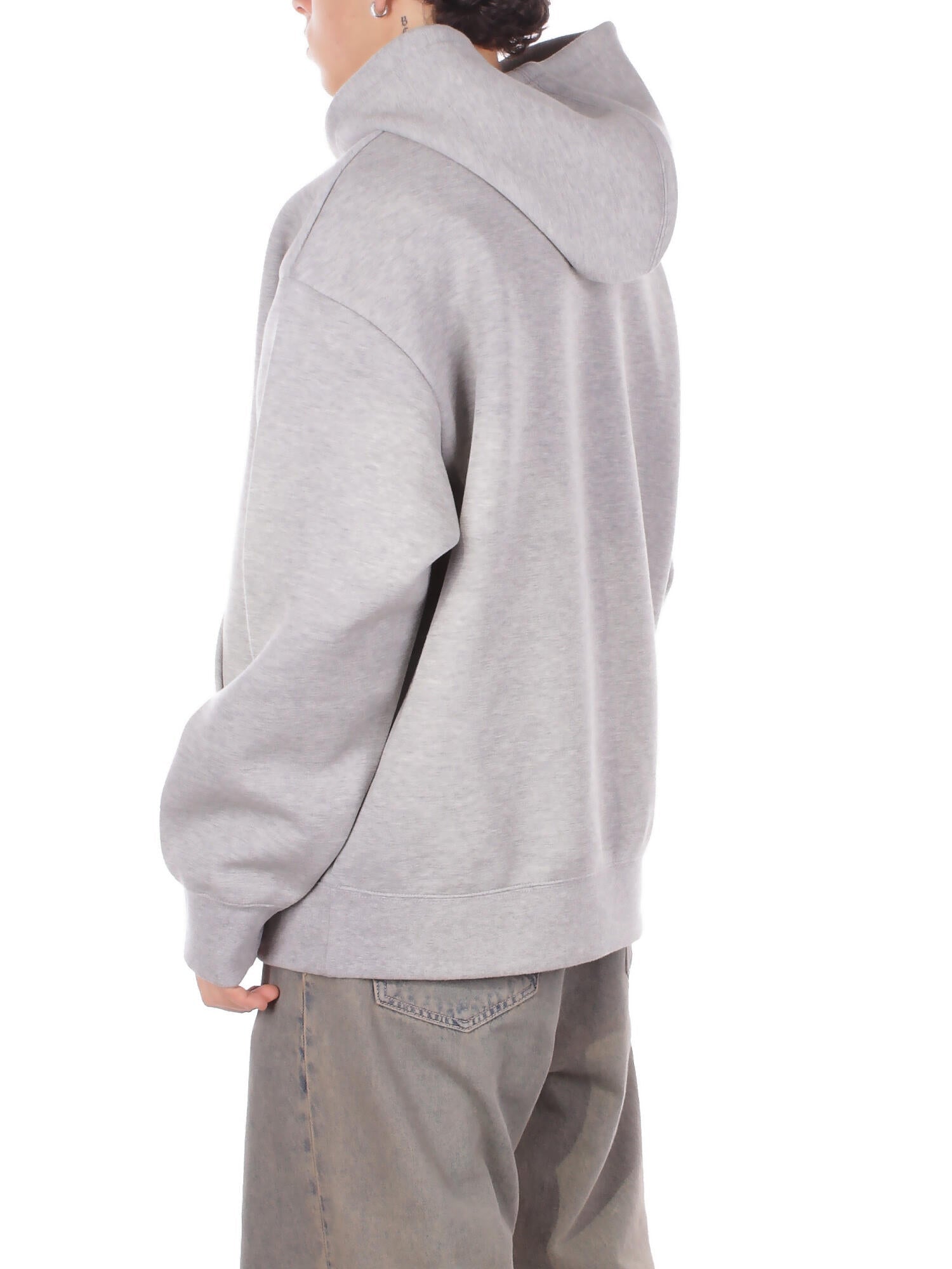CARHARTT WIP Uomo Felpa I036055 00DXX Hooded alda sweatshirt Grey